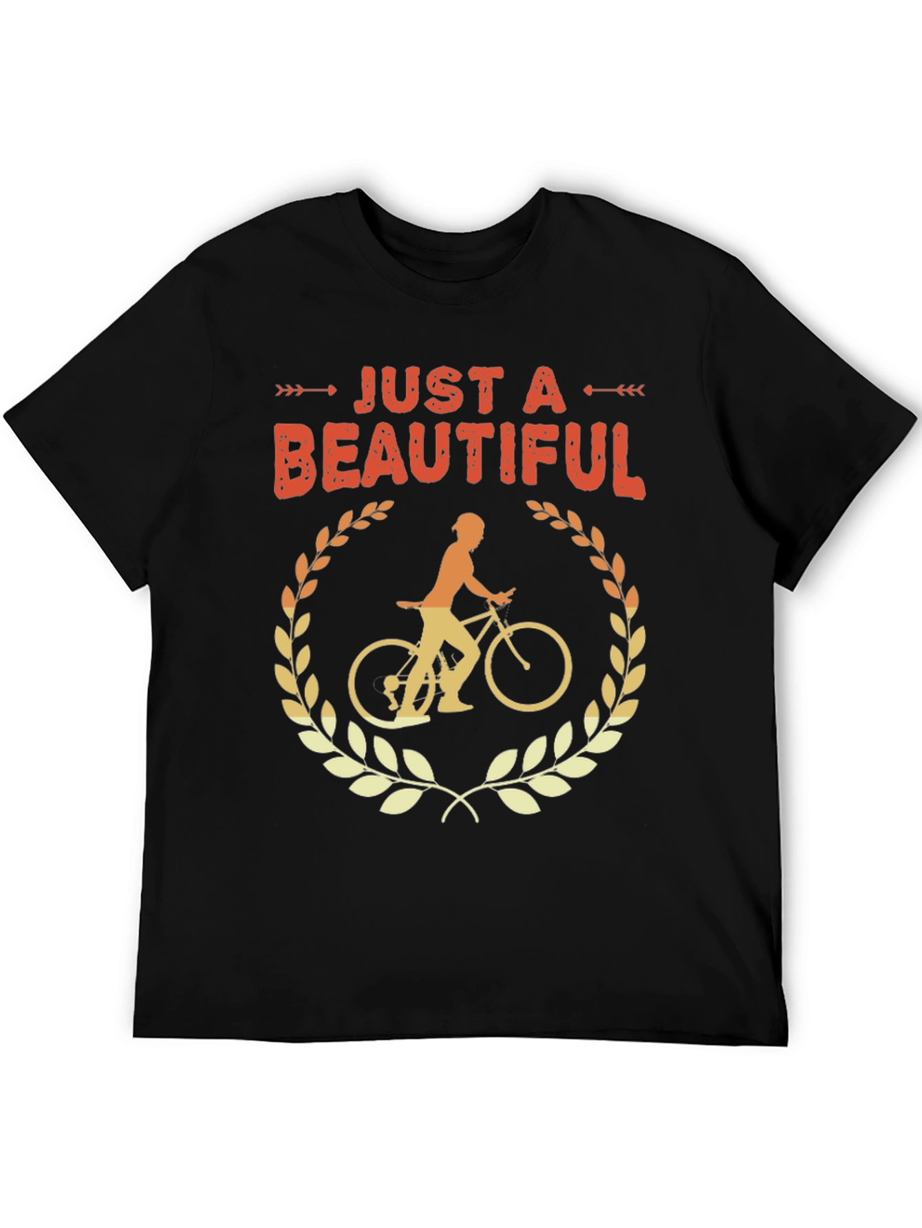 Black Just a Beautiful Ride T-Shirt view 5