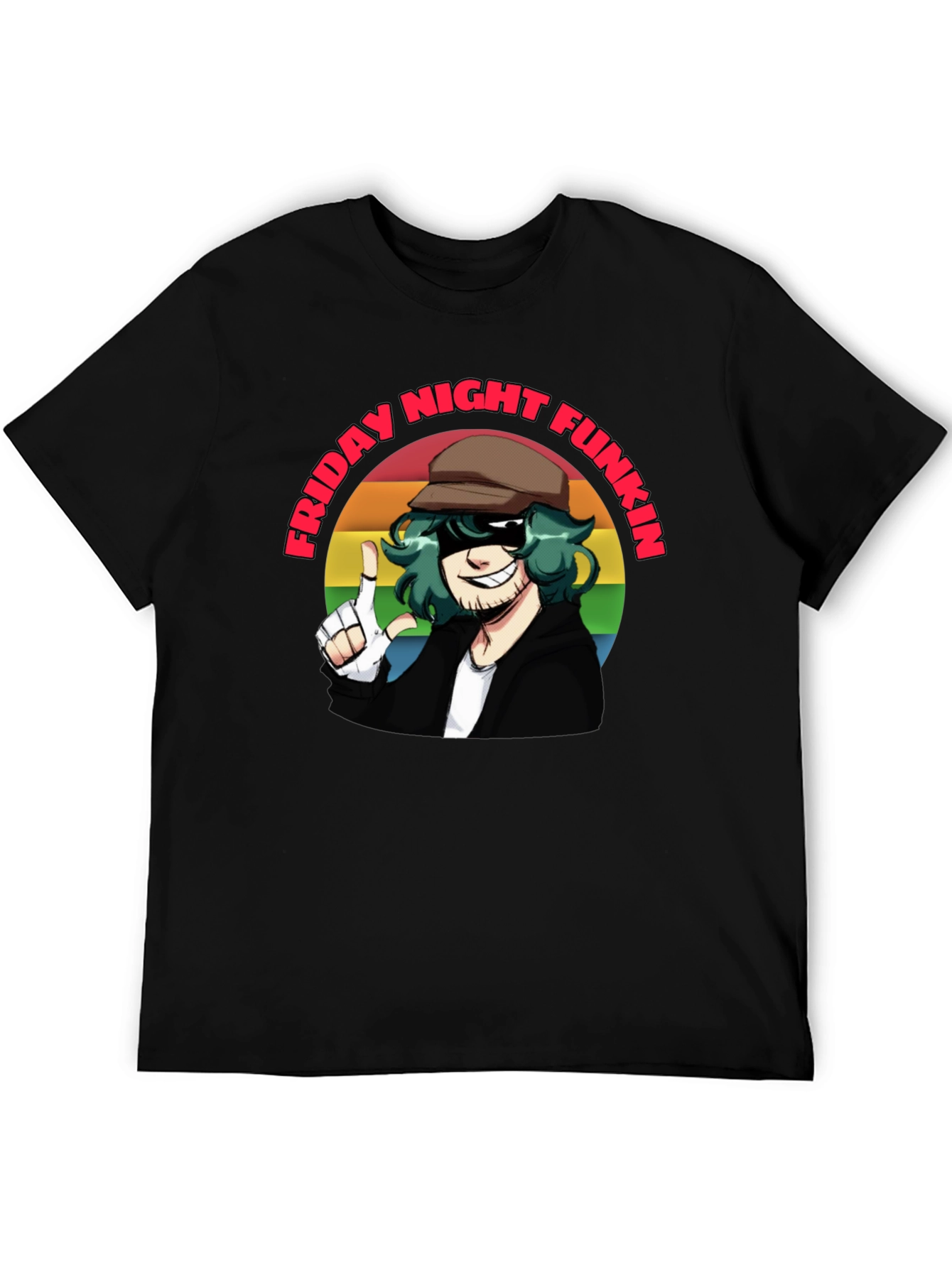 Black Friday Night Funkin' Garcello T-Shirt view 5