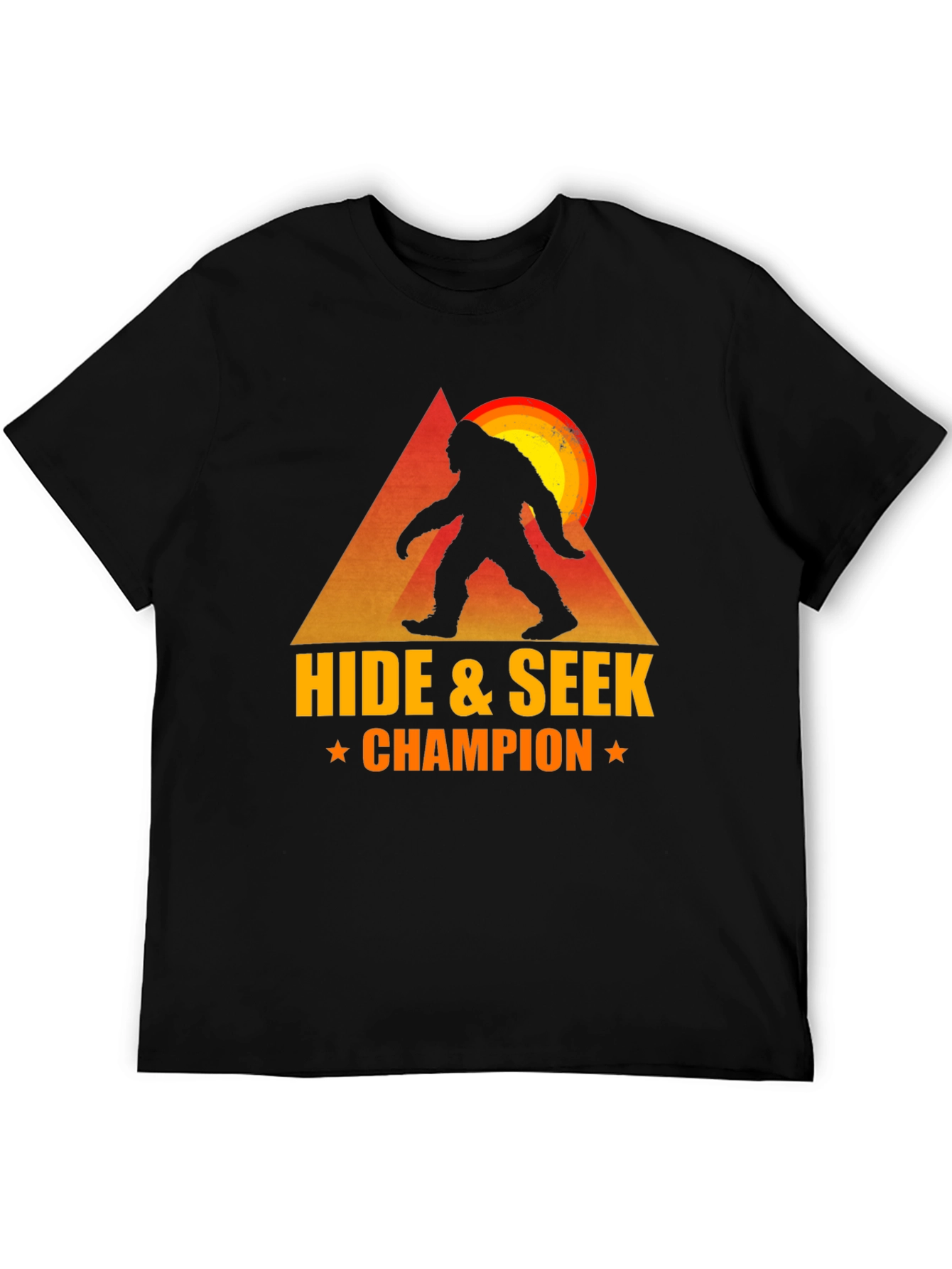 Black Hide & Seek Champion Sasquatch Graphic Tee view 5