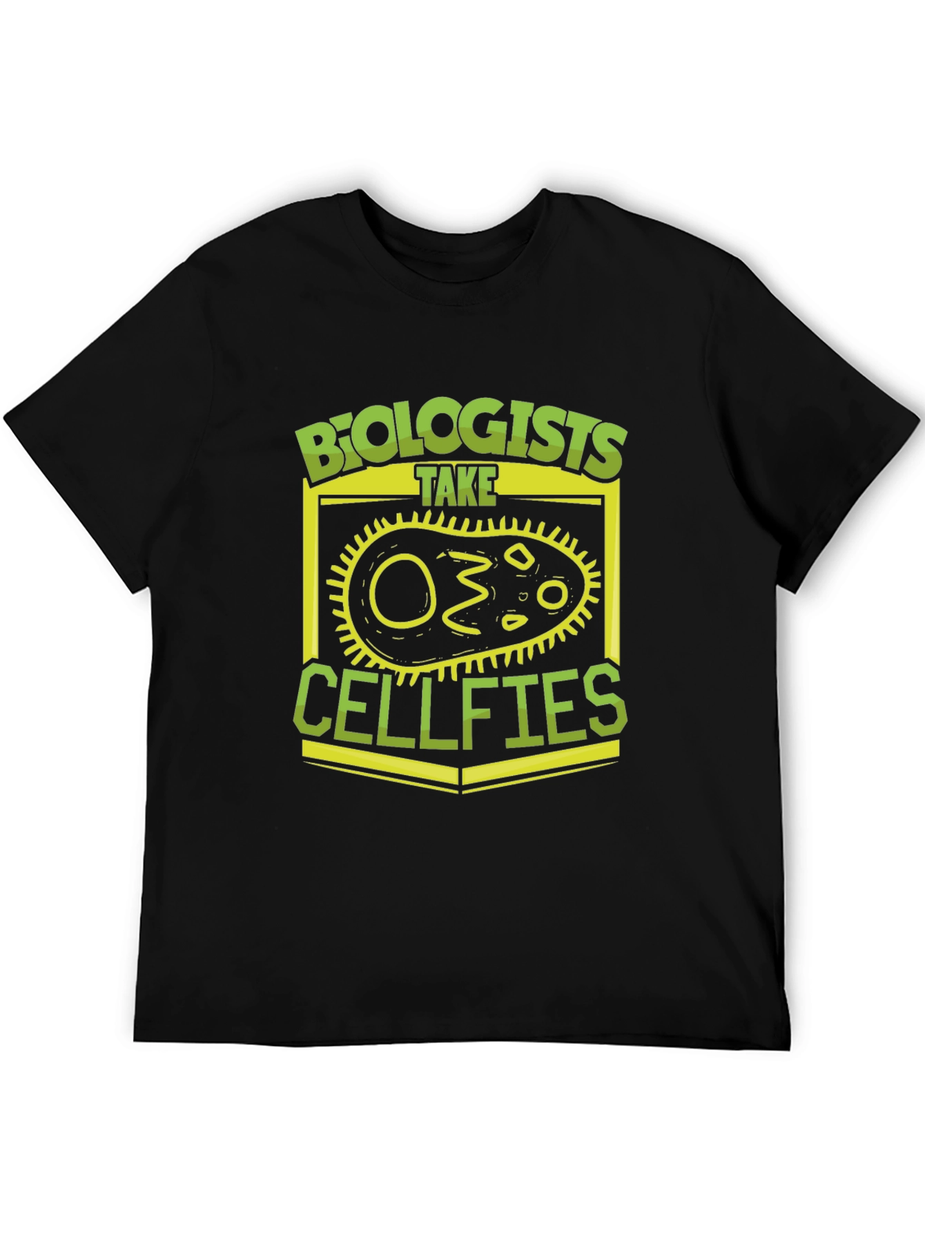 Black Biologists Take Cellfies Funny T-Shirt view 5