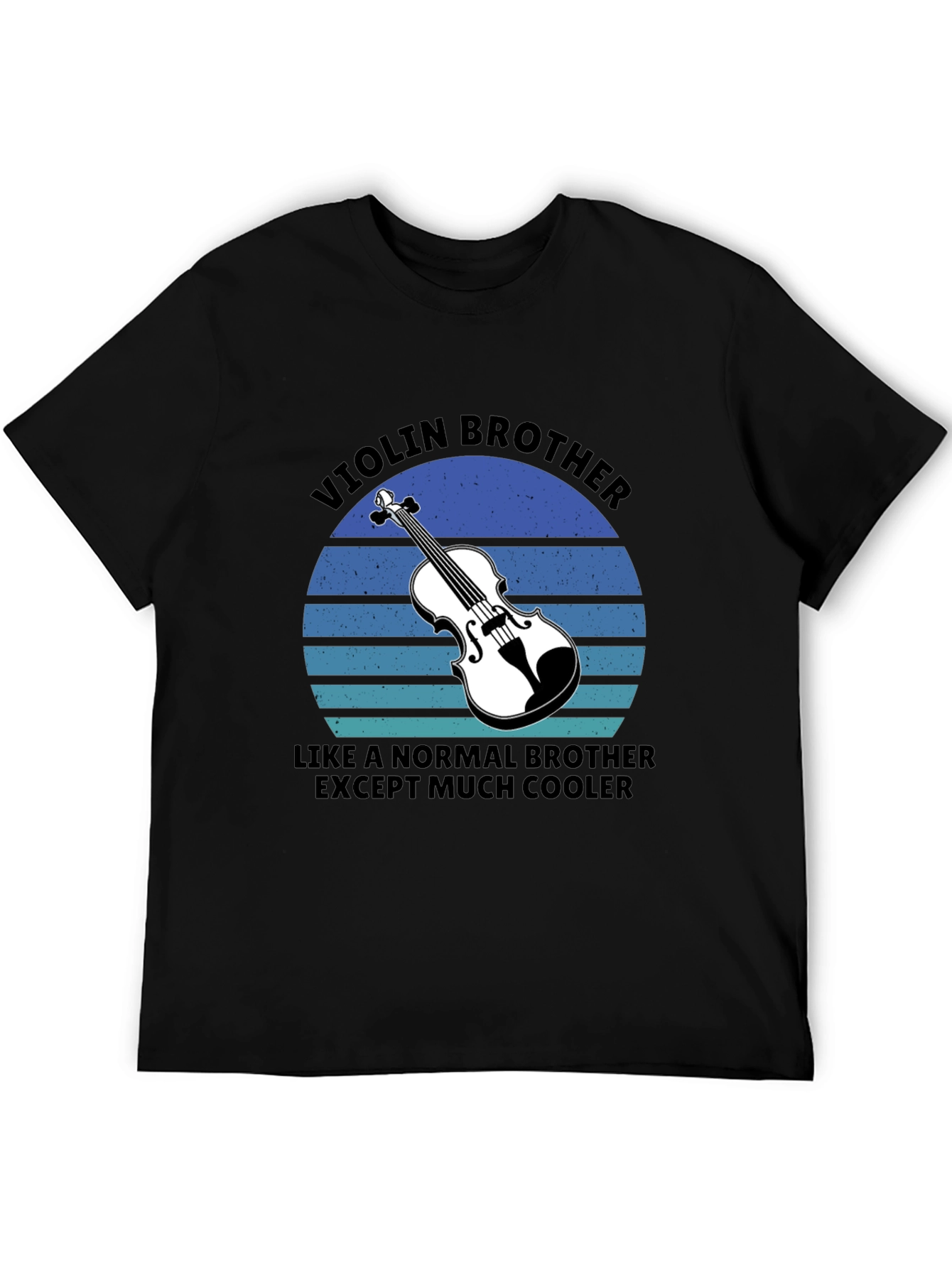 Black Violin Brother T-Shirt: Cool Musician Apparel view 5