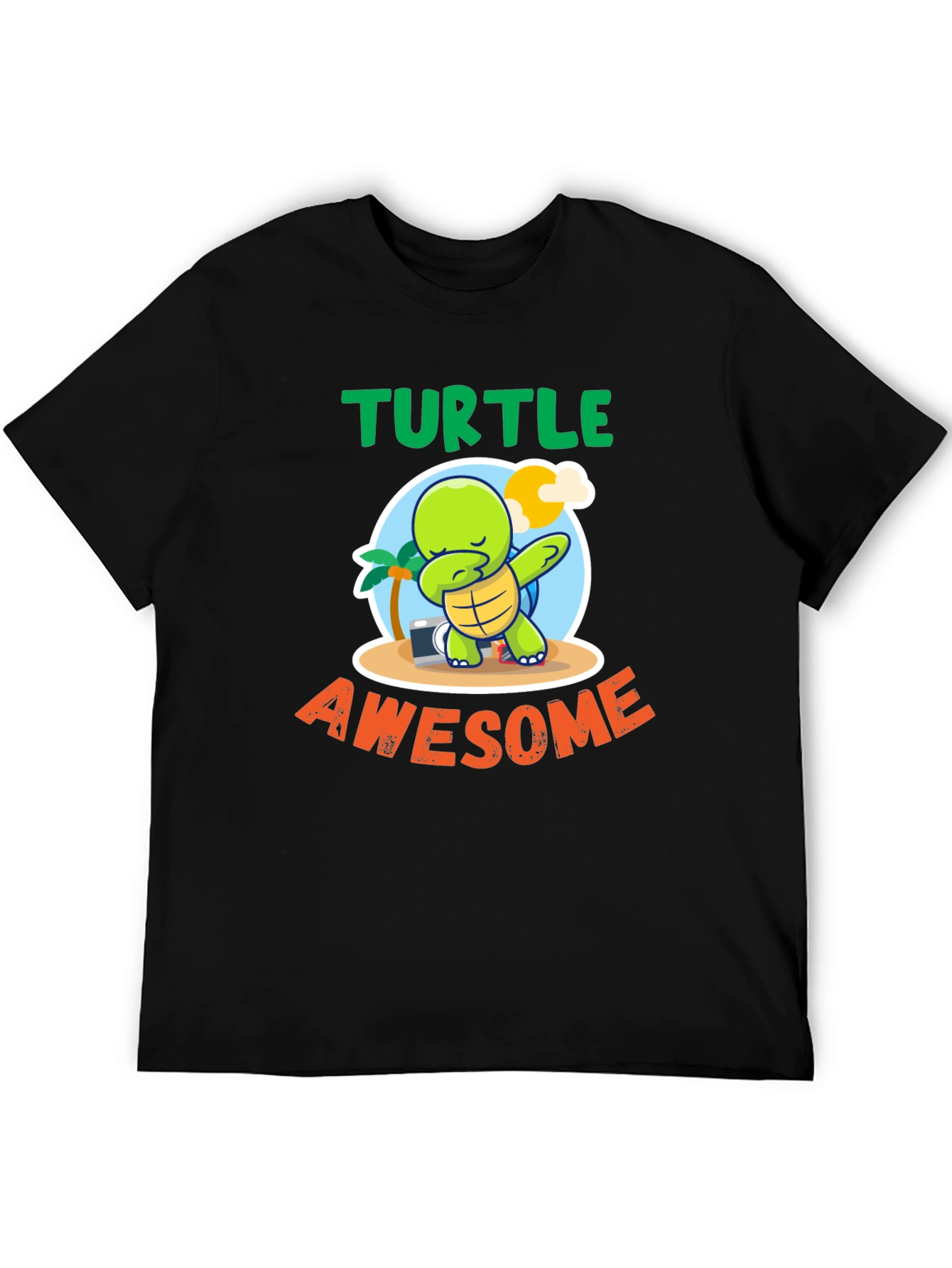 Black Turtle Awesome T-Shirt  view 5