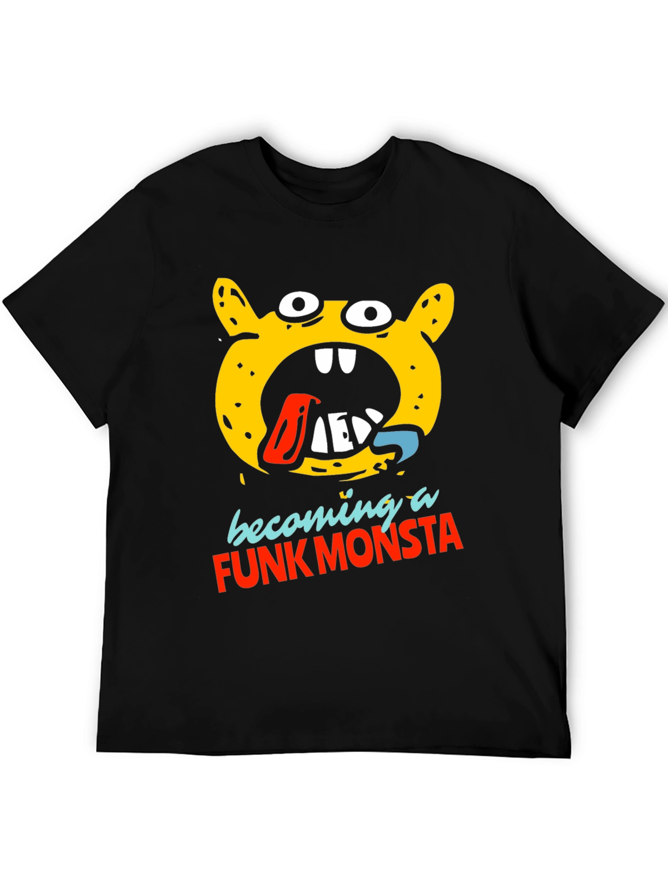 Black Funk Monsta Graphic Tee view 5