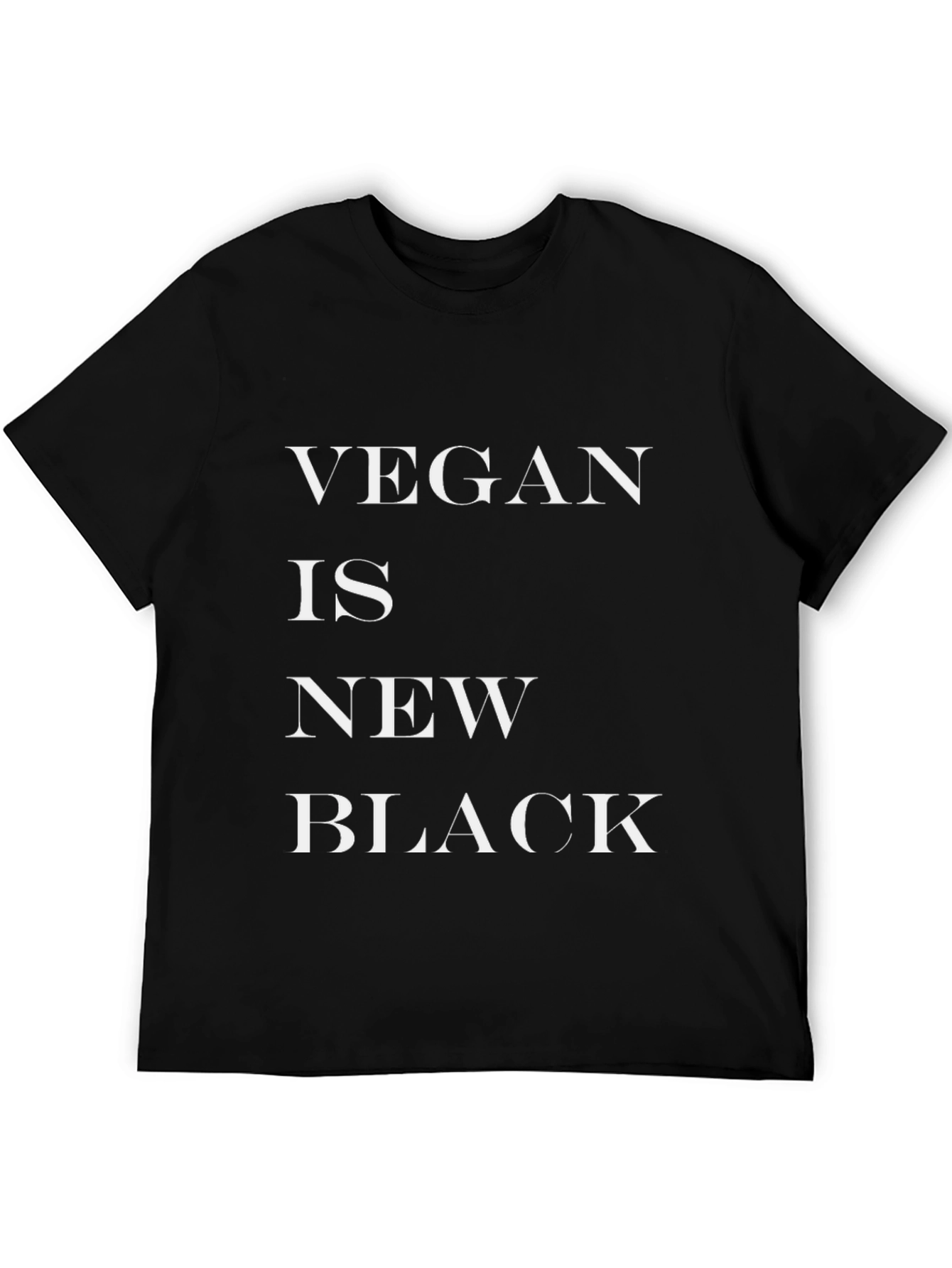 Black Vegan is the New Black Graphic Tee view 5