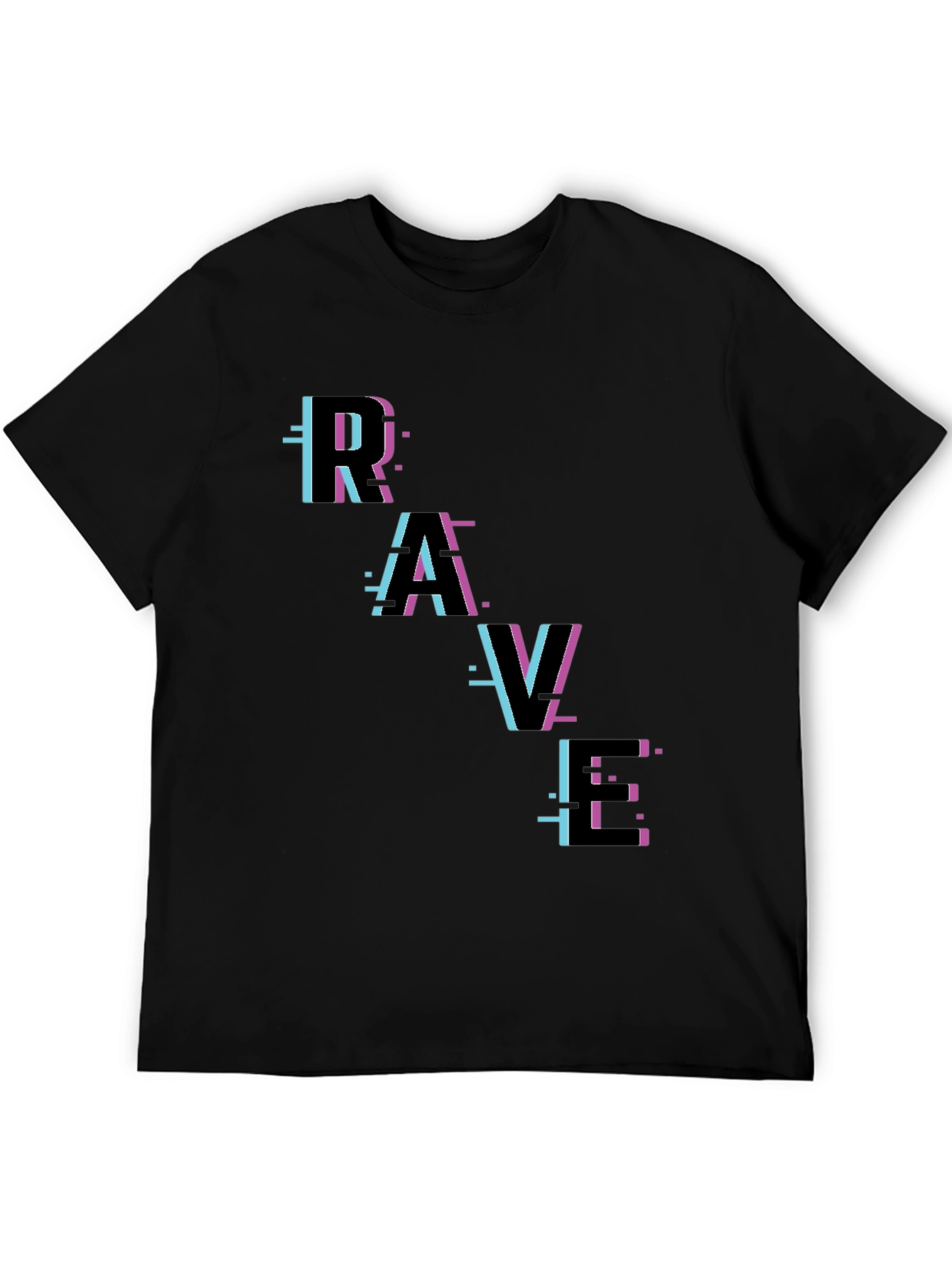 Rave Graphic T-Shirt - Stylish Club Wear - 5