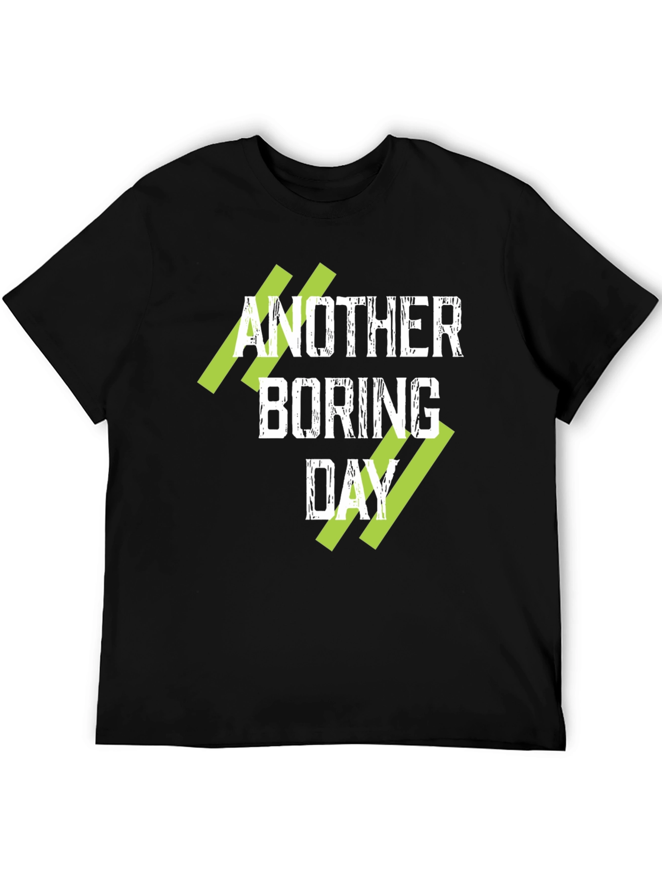 Black Another Boring Day Graphic T-Shirt - Black view 5