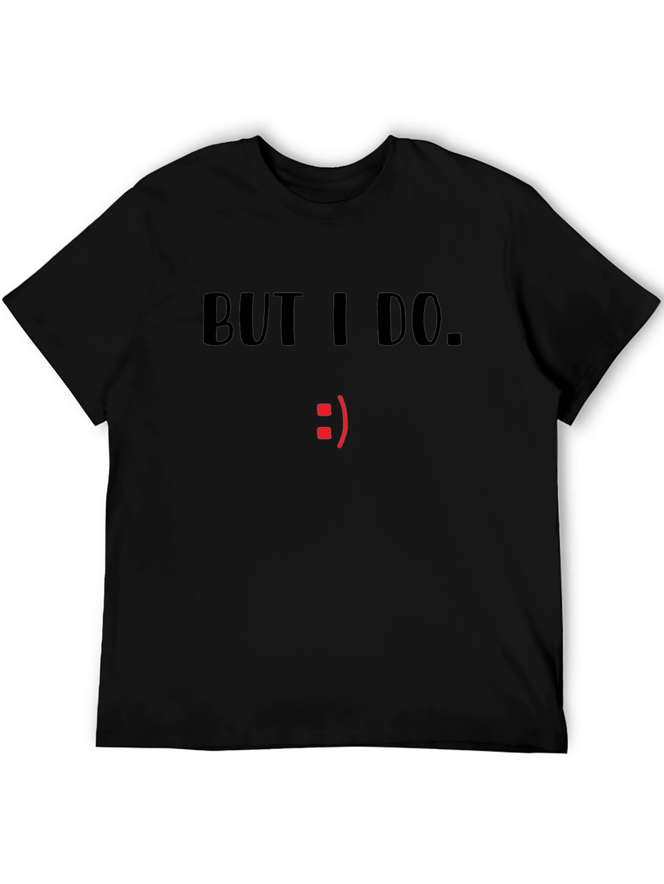 Black But I Do. Graphic T-Shirt - Black view 5