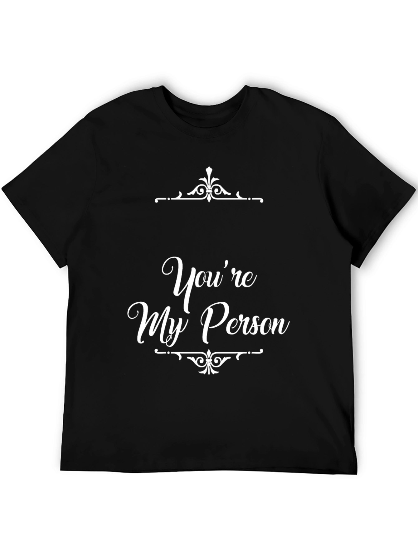 Black You're My Person Graphic Tee view 5