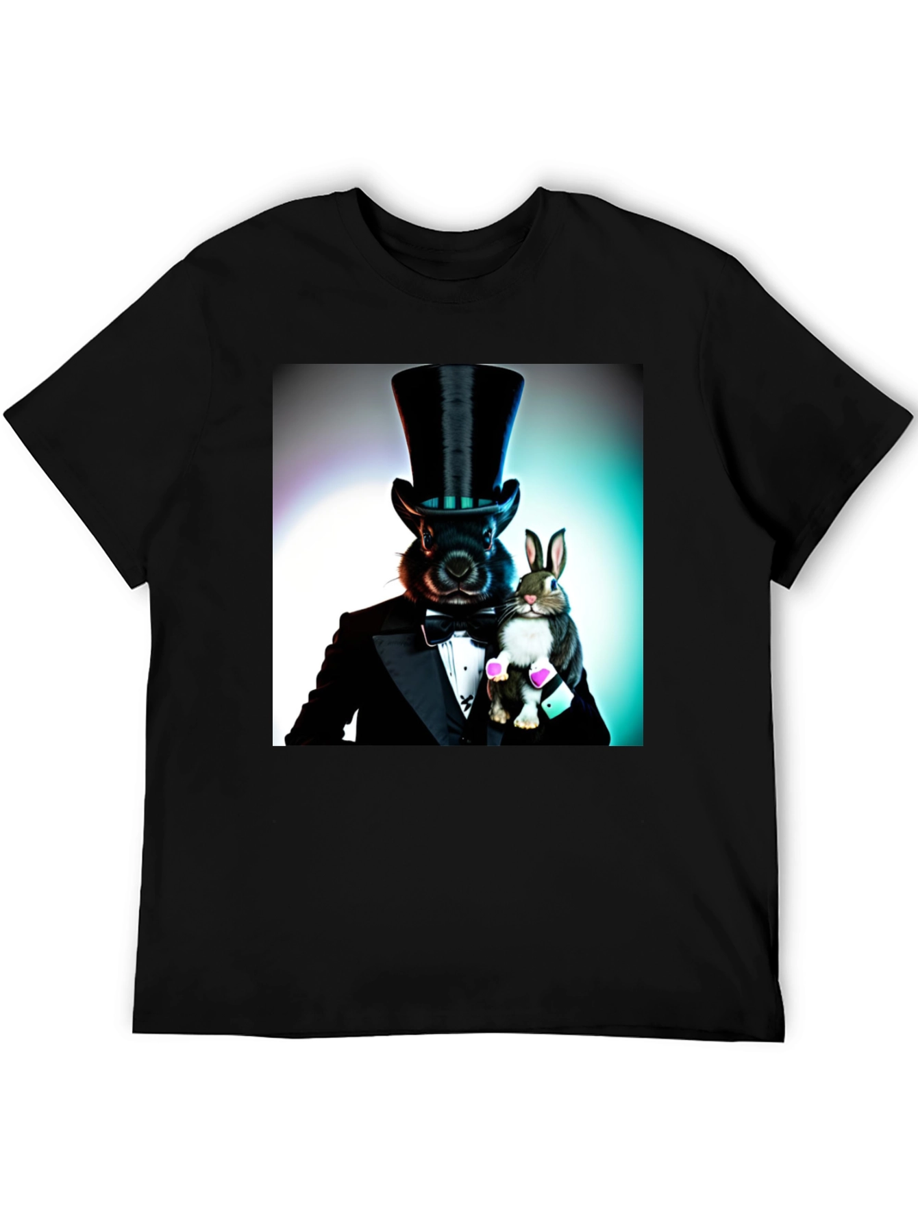 Black Magical Rabbit Tee view 5