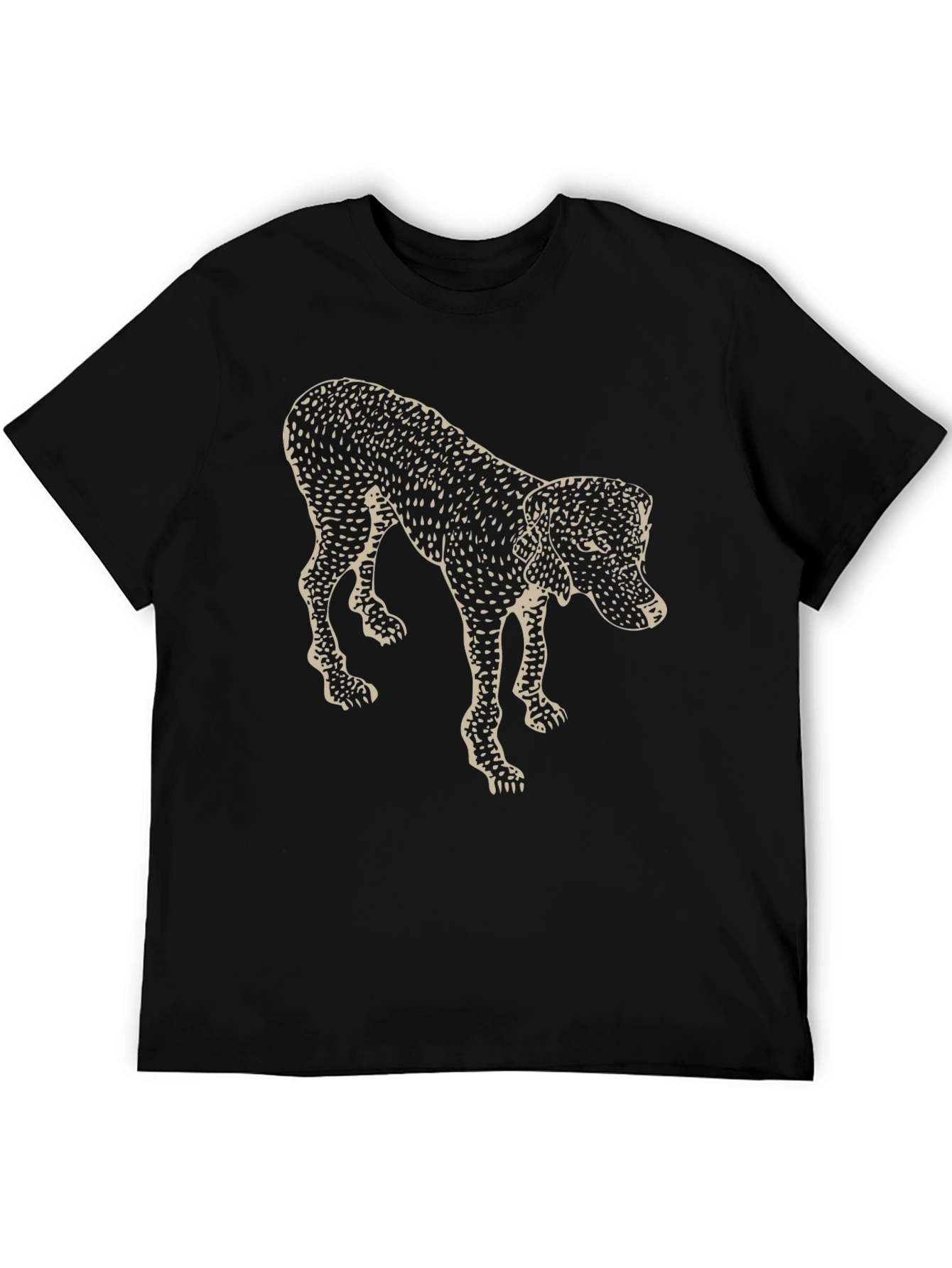 Black Dog Graphic T-Shirt - Black view 5