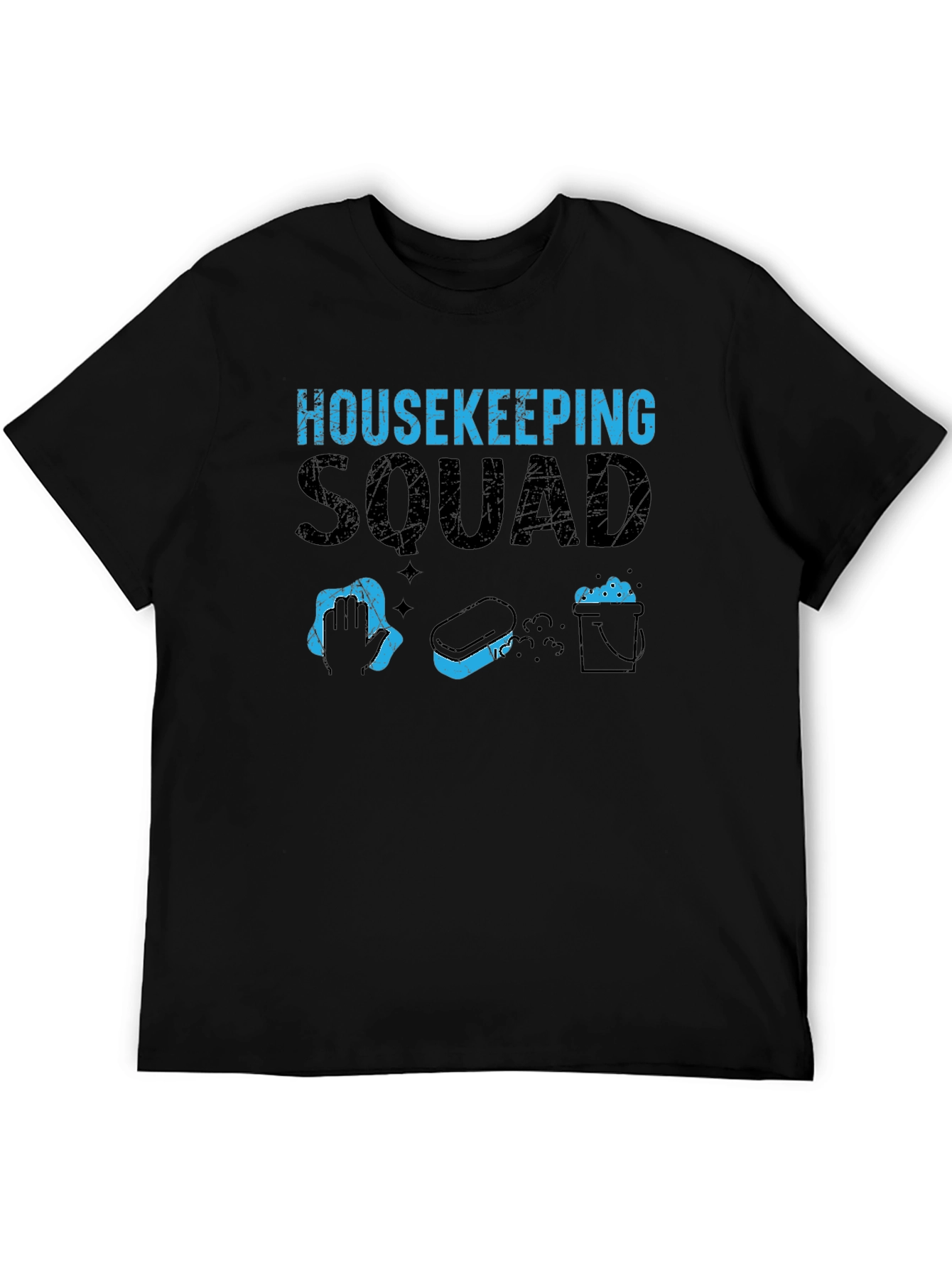 Black Housekeeping Squad Graphic Tee view 5