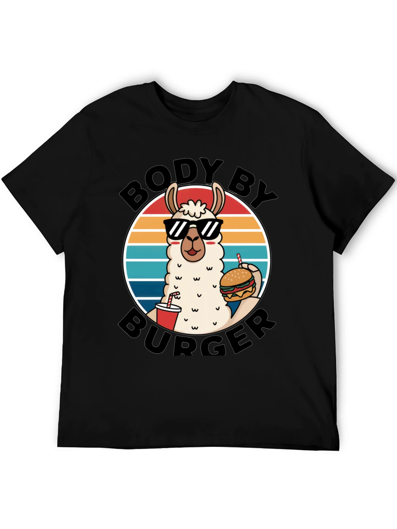 Black Body By Burger T-Shirt view 5