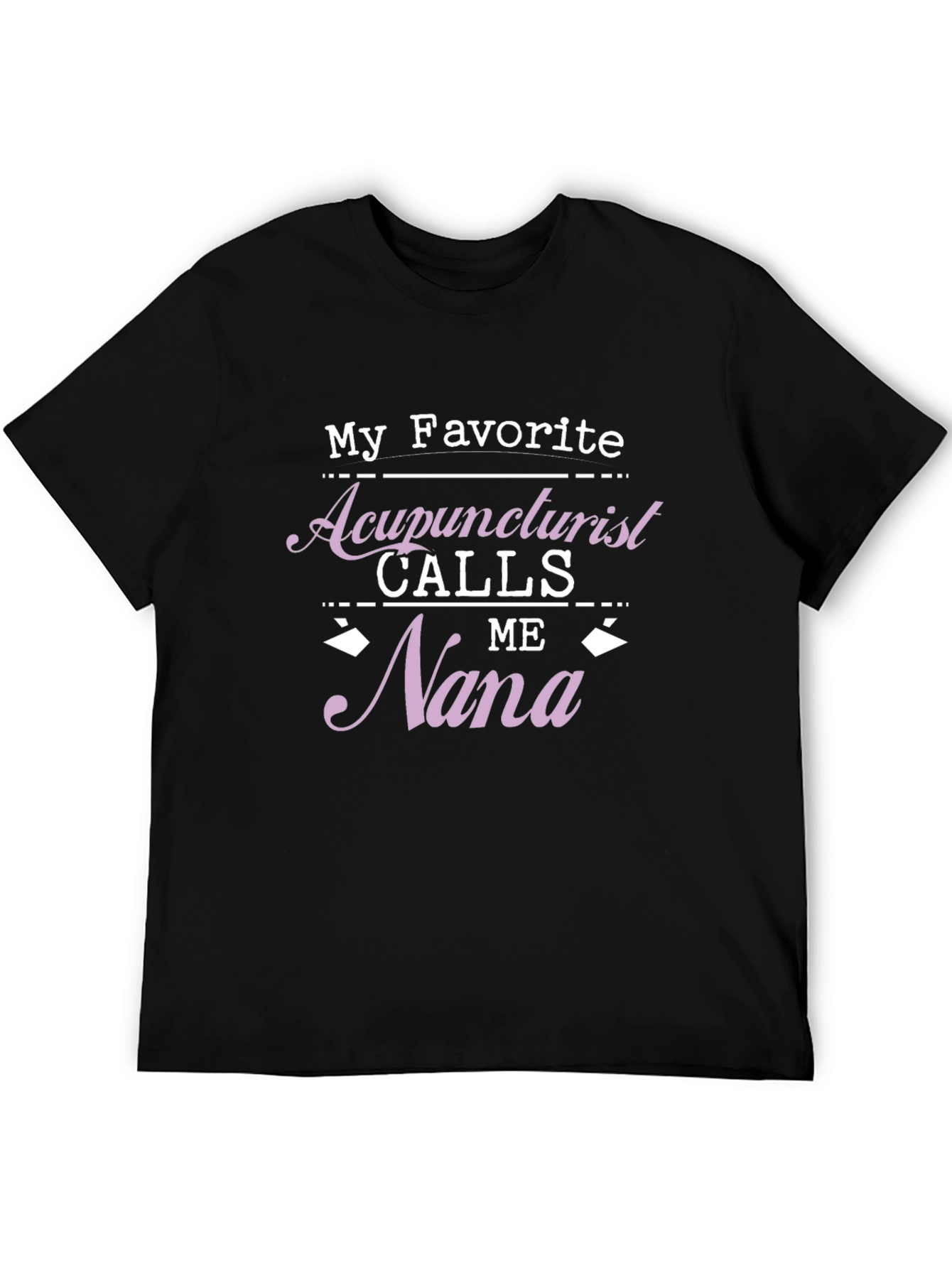 Black Acupuncturist Nana T-Shirt Gift view 5