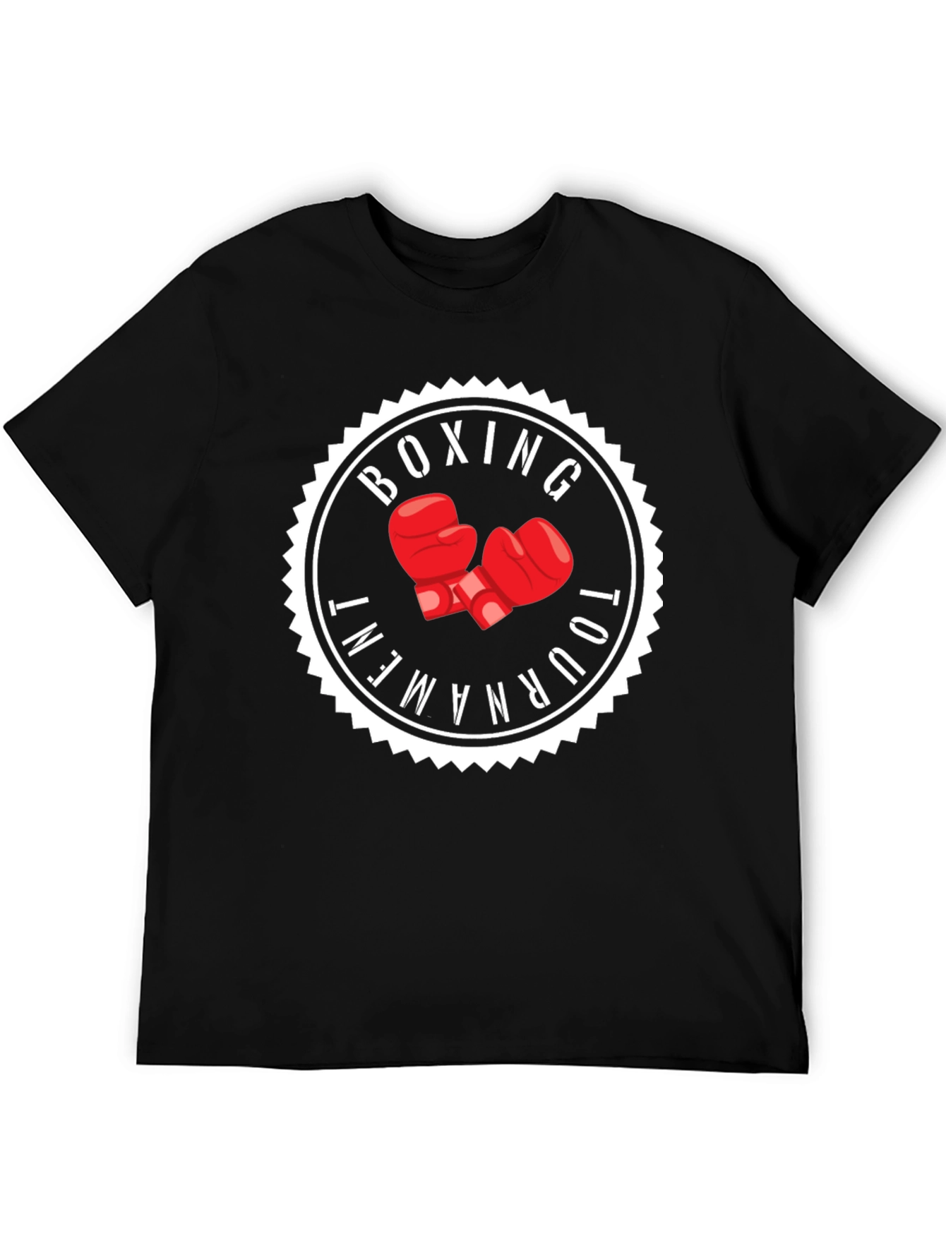 Boxing Tournament Graphic Tee - Black - 5