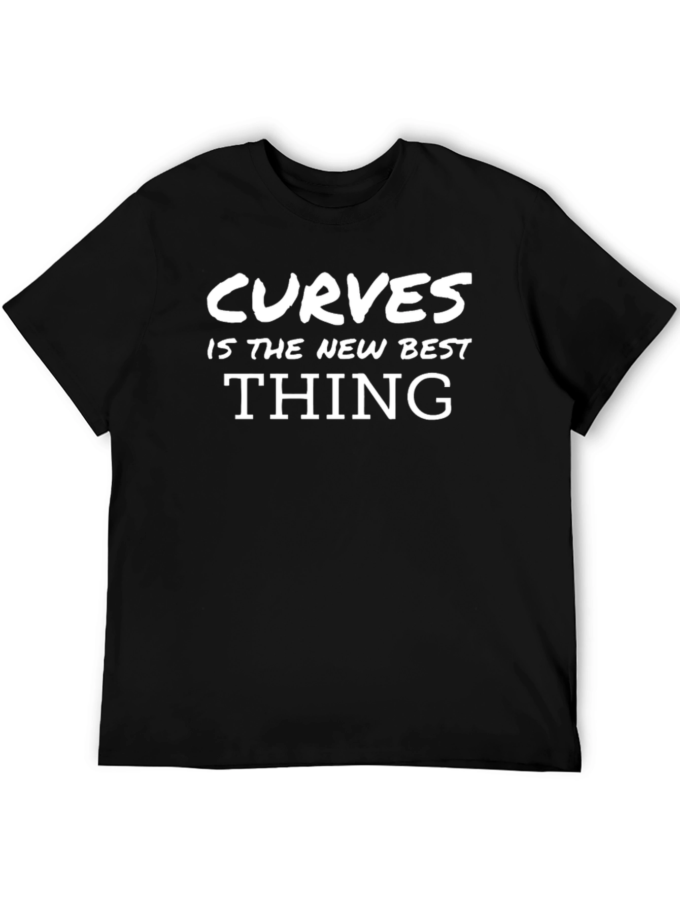 Black Curves is the New Best Thing Graphic T-Shirt view 5