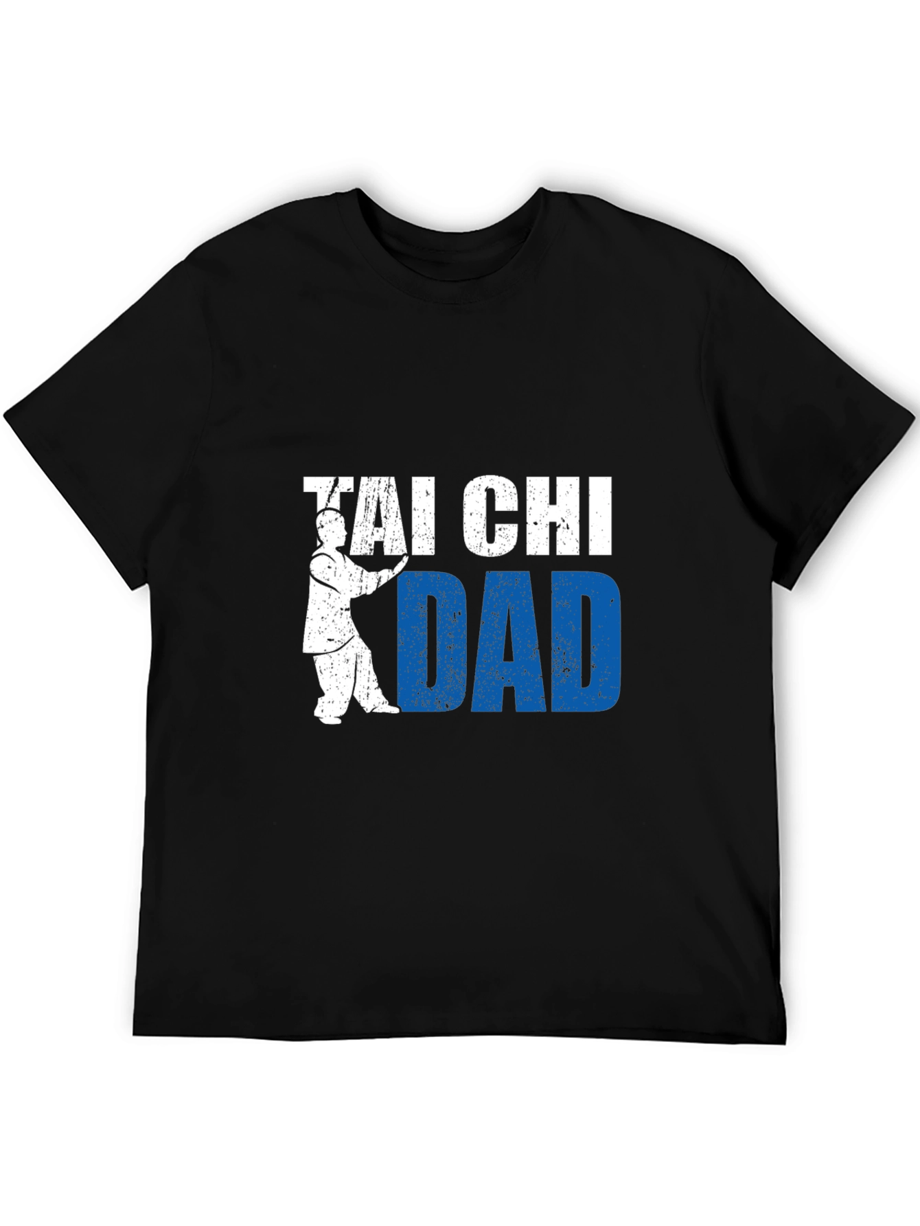 Black Tai Chi Dad Graphic T-Shirt view 5