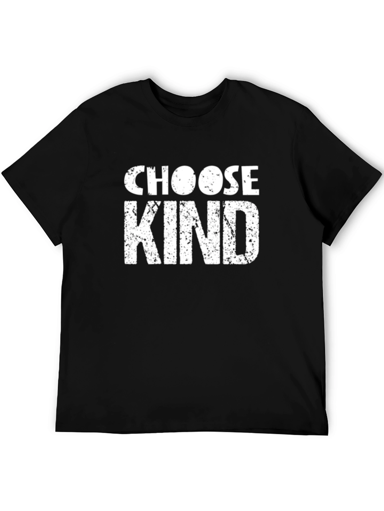 Black Choose Kind Graphic T-Shirt - Black view 5