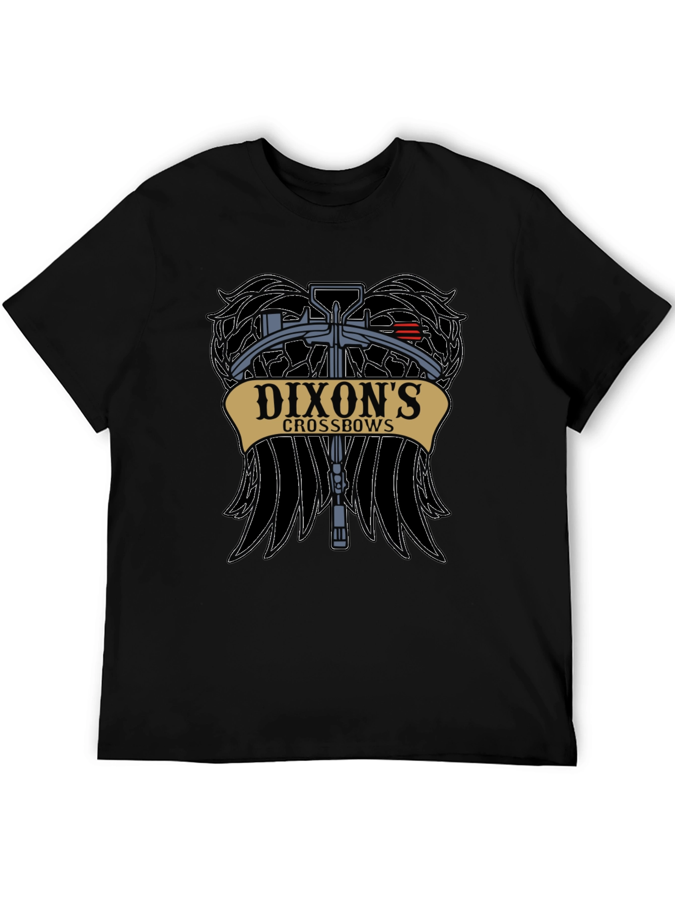 Black Dixon's Crossbows Graphic T-Shirt view 5