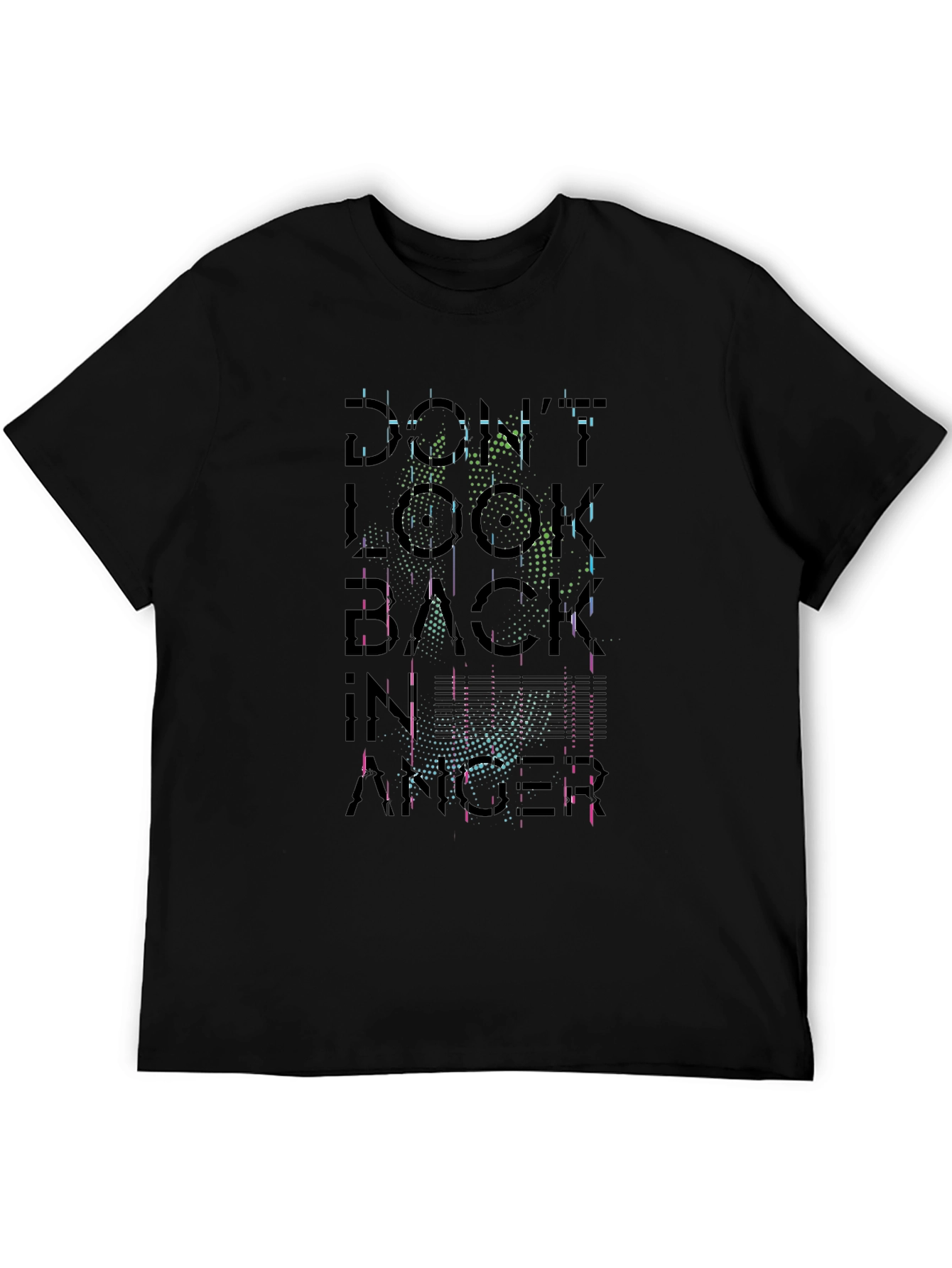 Black Don't Look Back in Anger Graphic Tee view 5