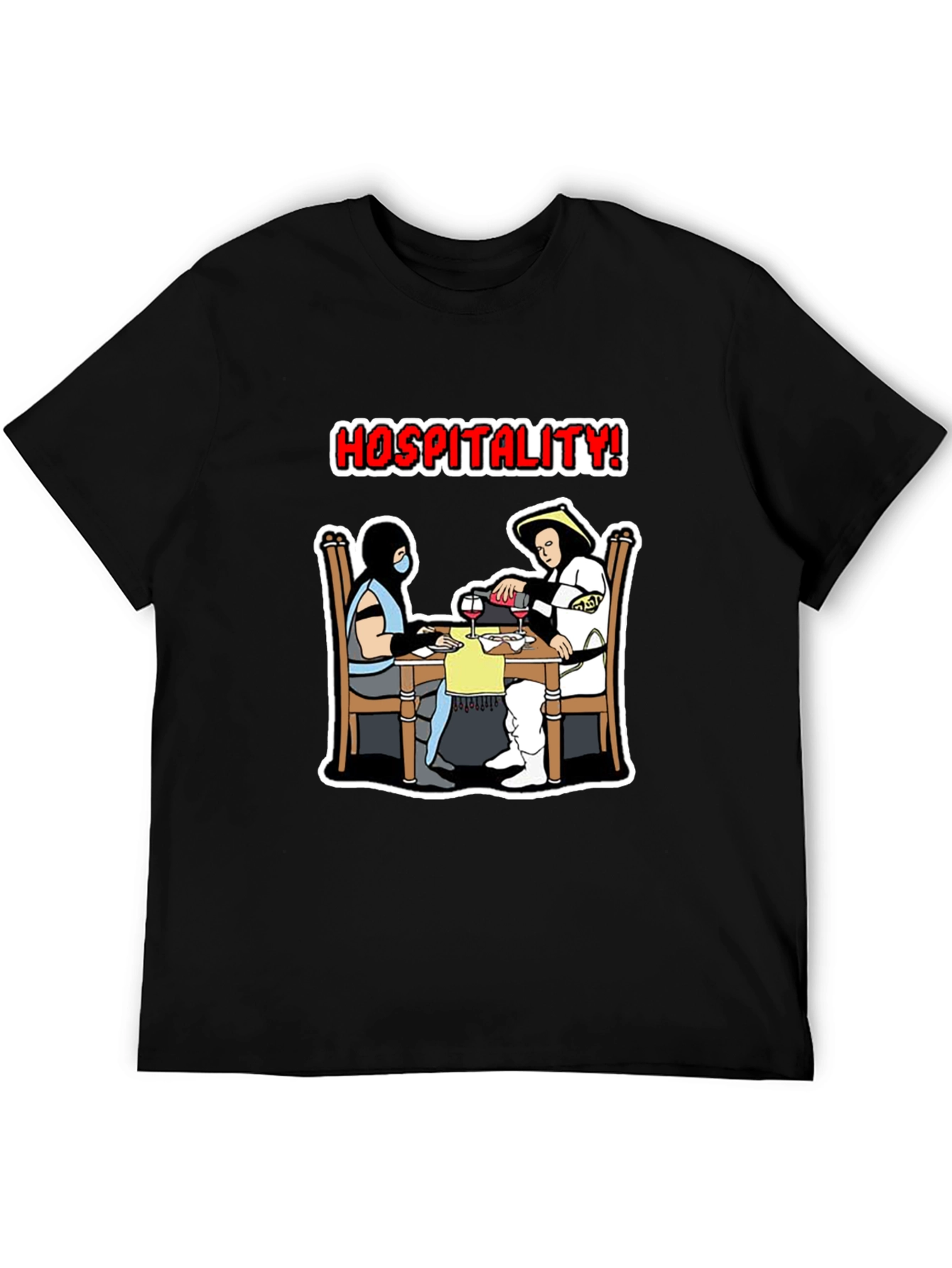 Black Hospitality Mortal Kombat T-Shirt view 5