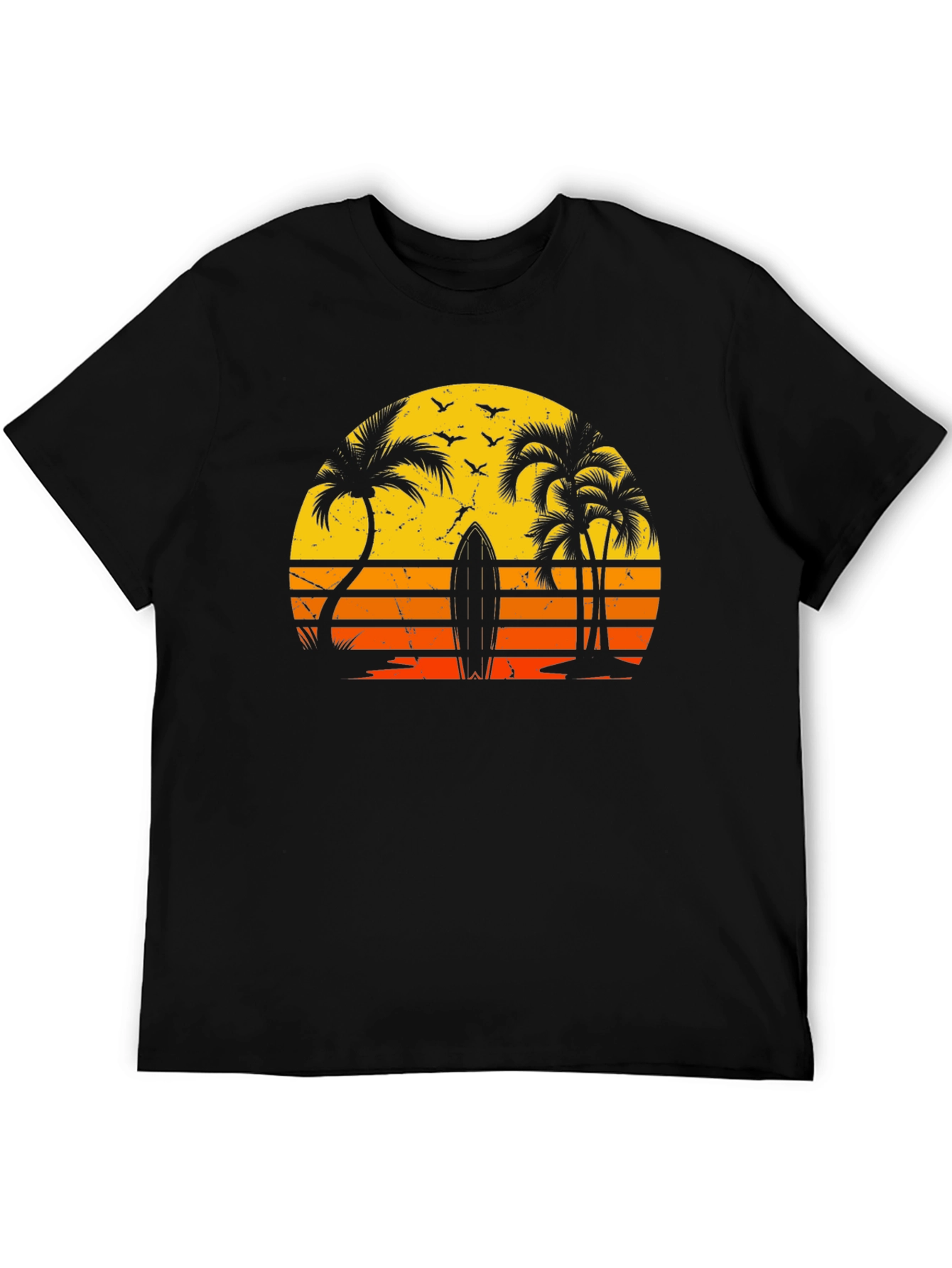 Retro Sunset Surf T-Shirt - 5