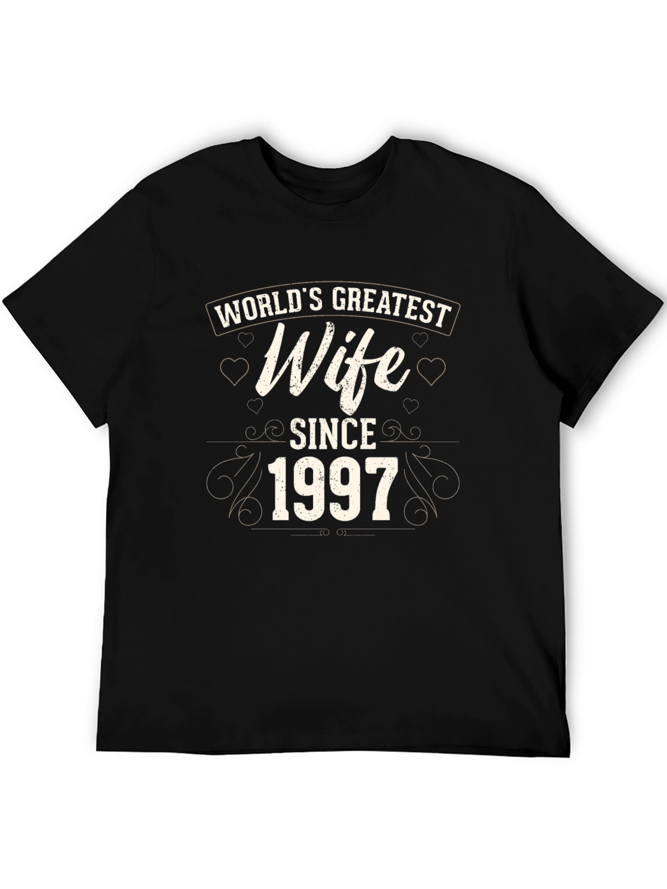 Black World's Greatest Wife Since 1997 T-Shirt view 5