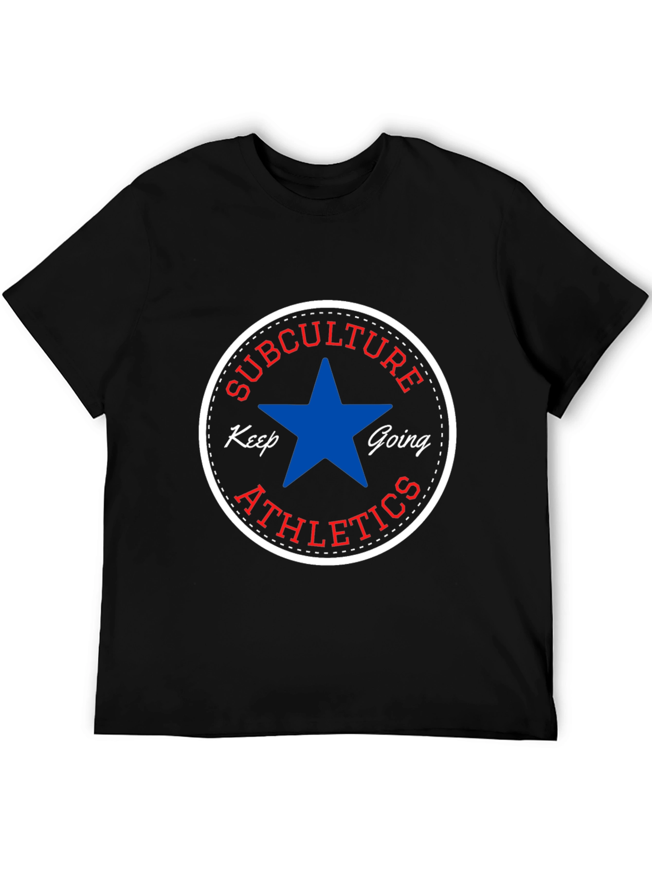 Black Subculture Athletics T-Shirt - Keep Going view 5