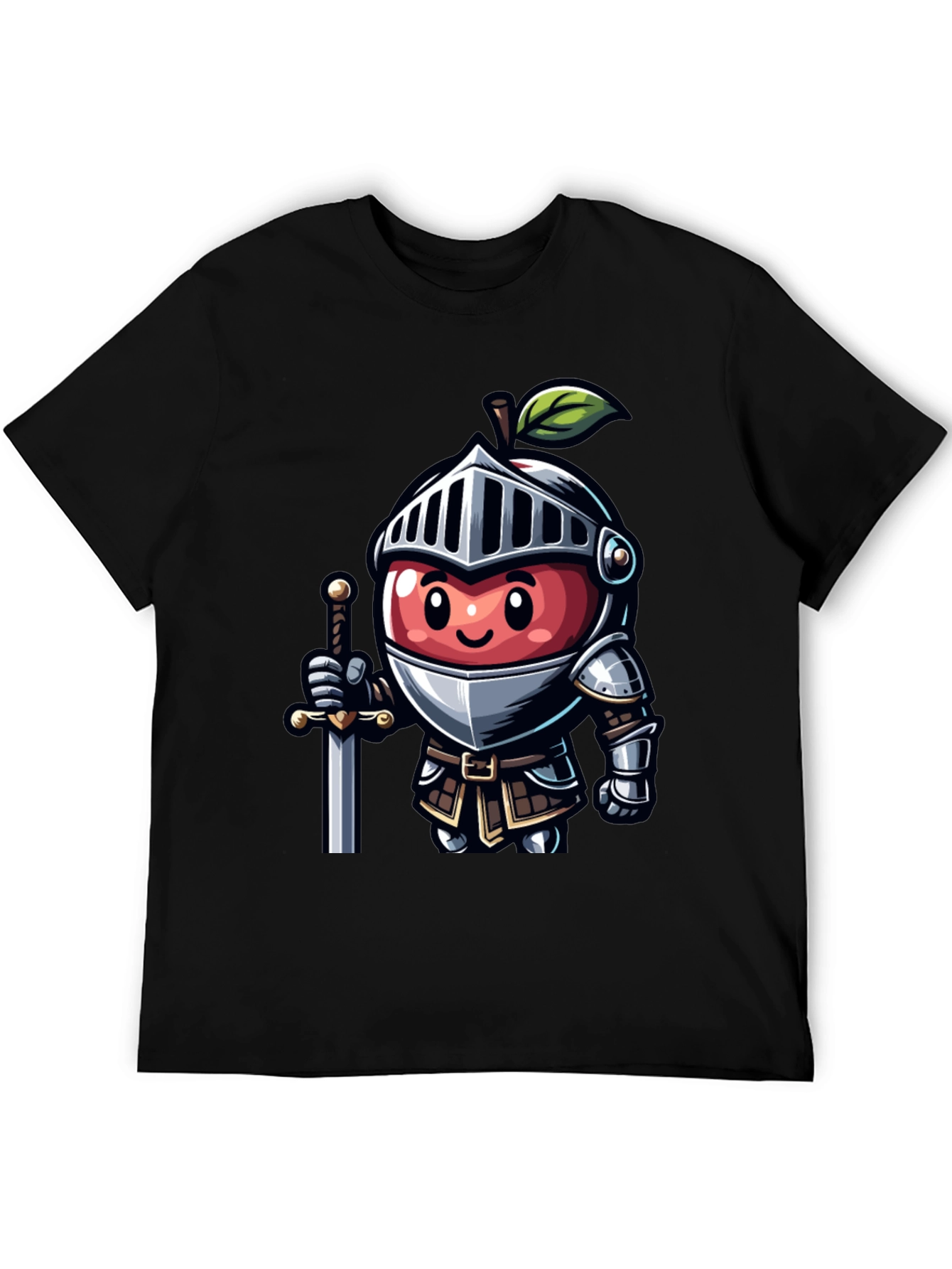 Black Apple Knight T-Shirt view 5