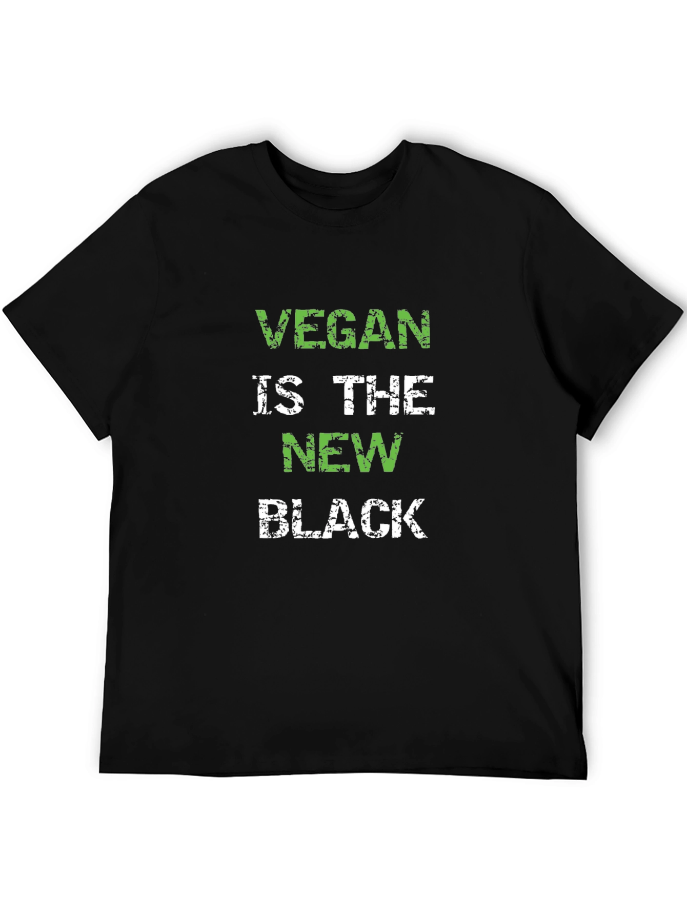 Black Vegan Is The New Black T-Shirt view 5