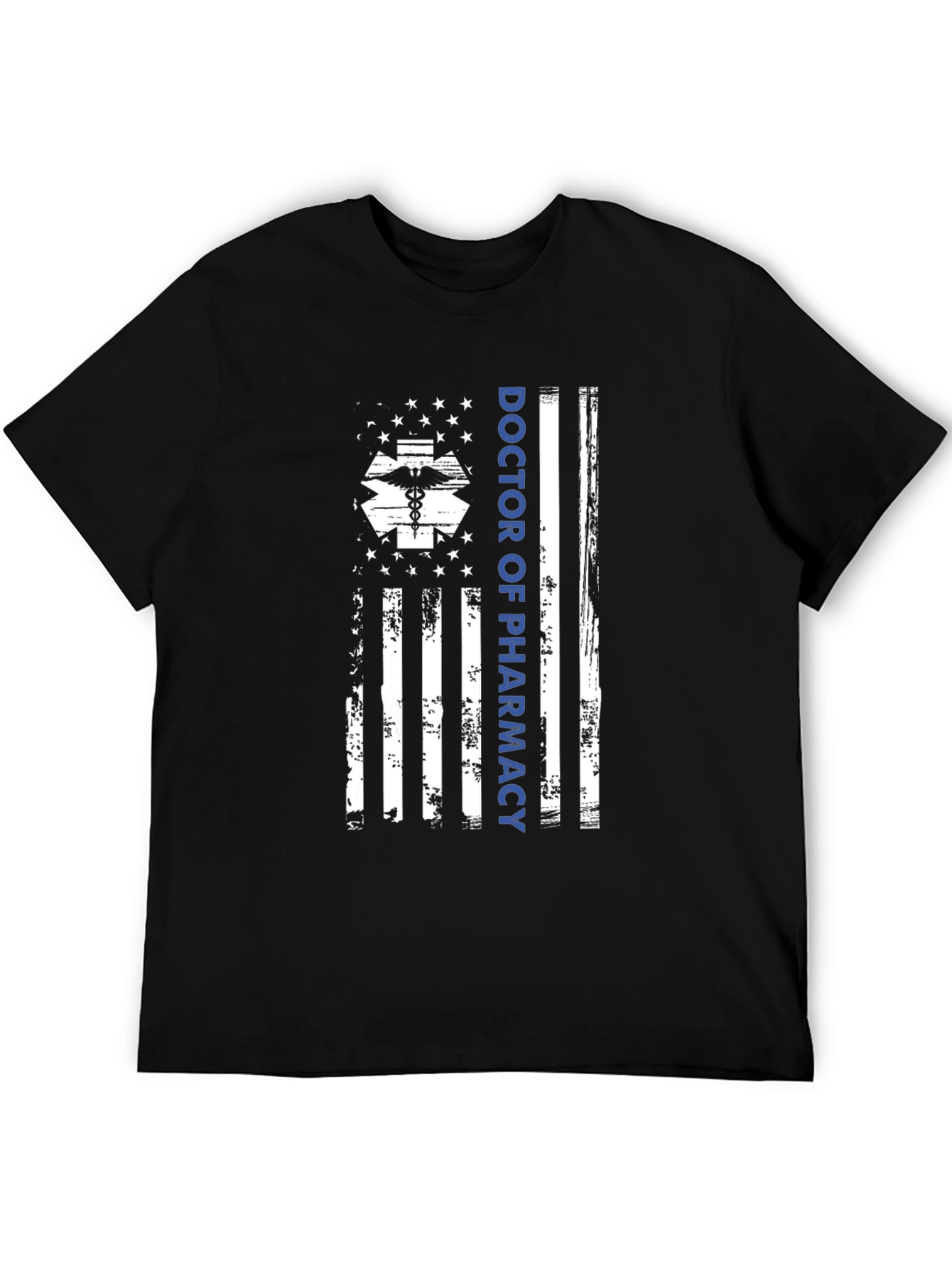 Doctor of Pharmacy American Flag Graphic T-Shirt - 5