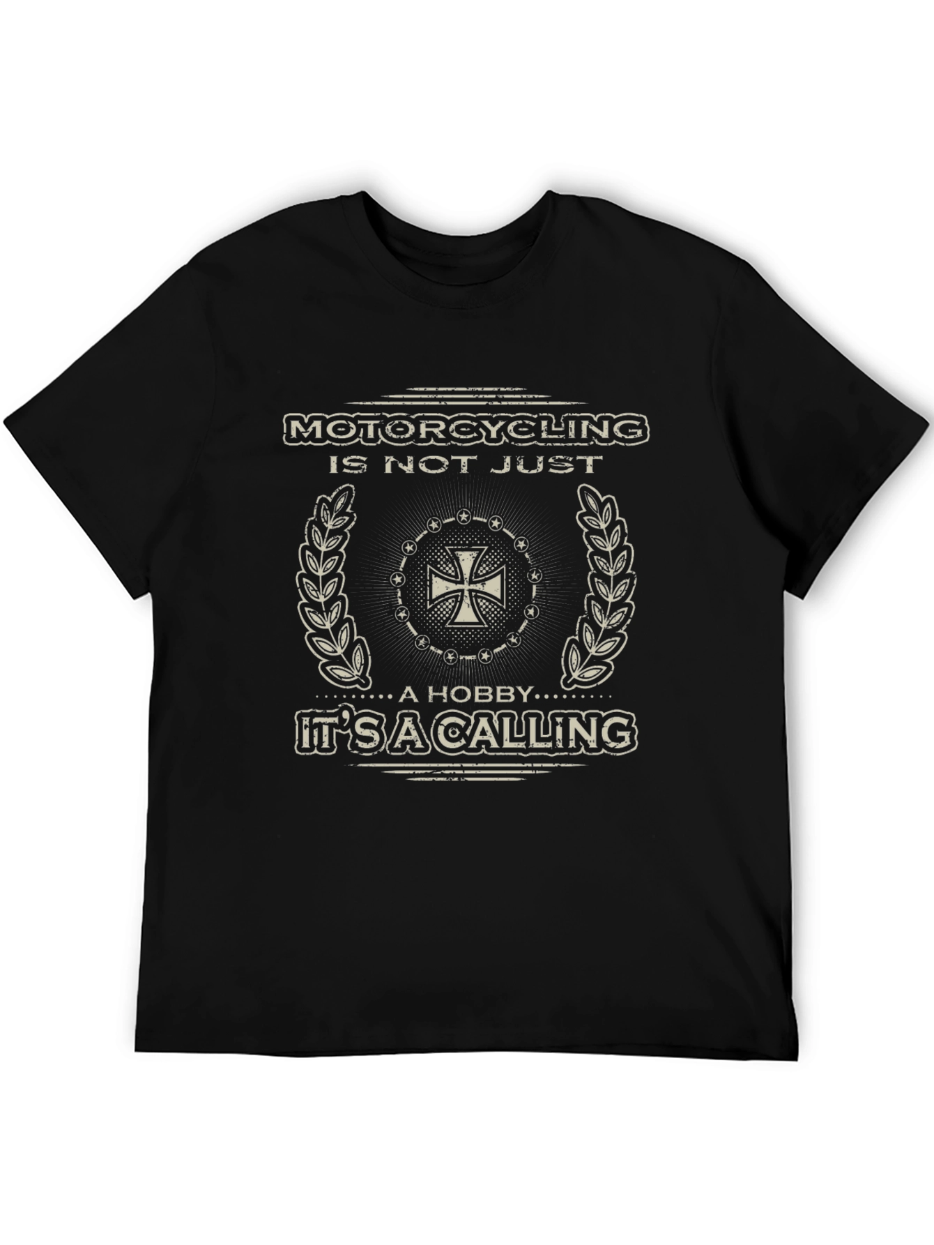 Motorcycling Calling Graphic Tee - Black - 5