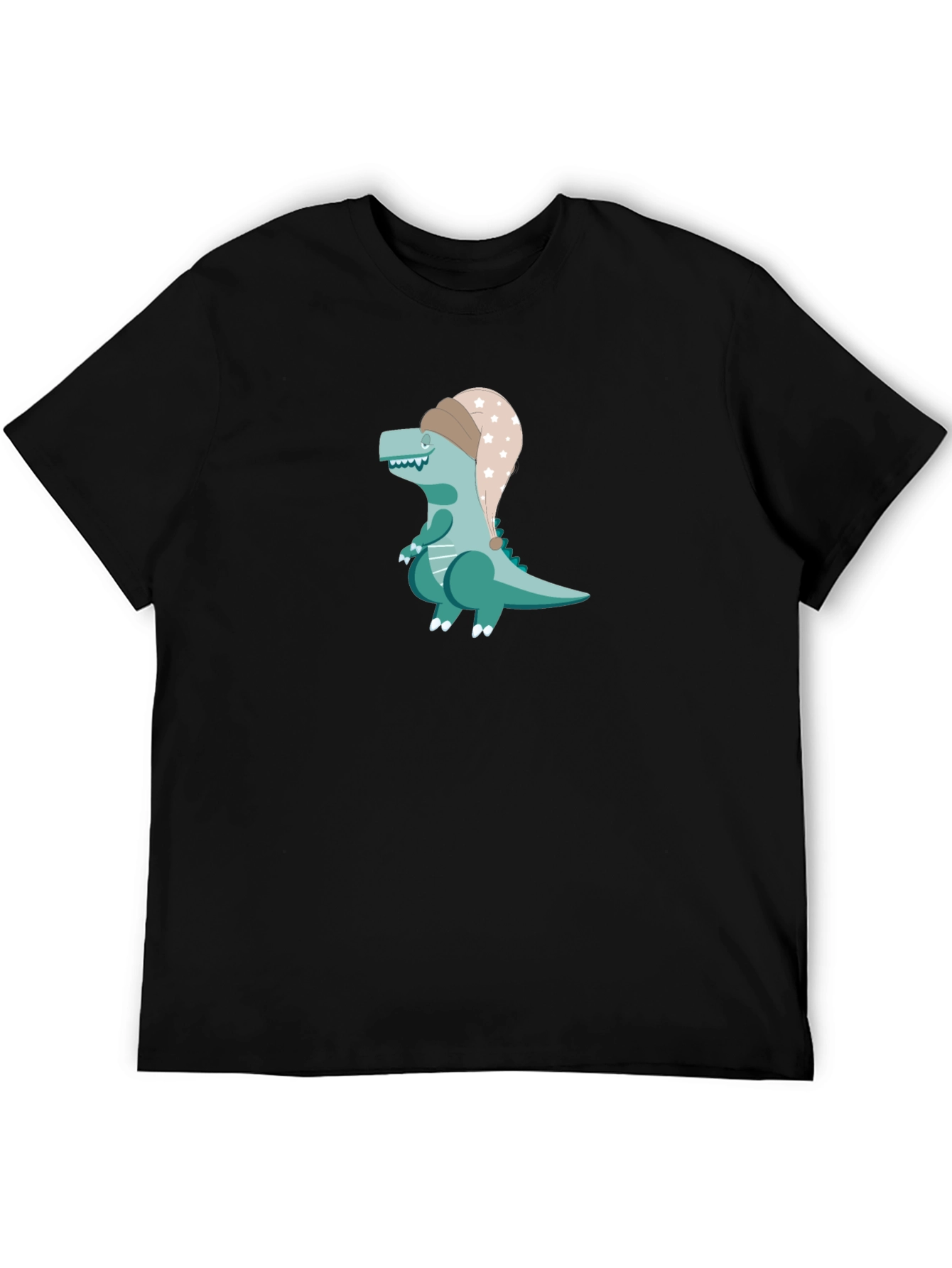 Black Dino Dreams T-Shirt - Black view 5