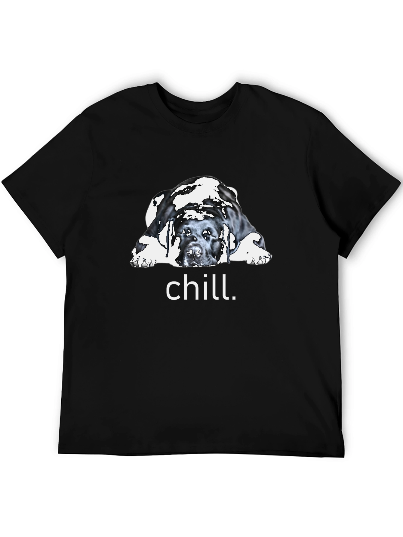 Chill Dog Graphic Tee - Relaxed Fit - 5