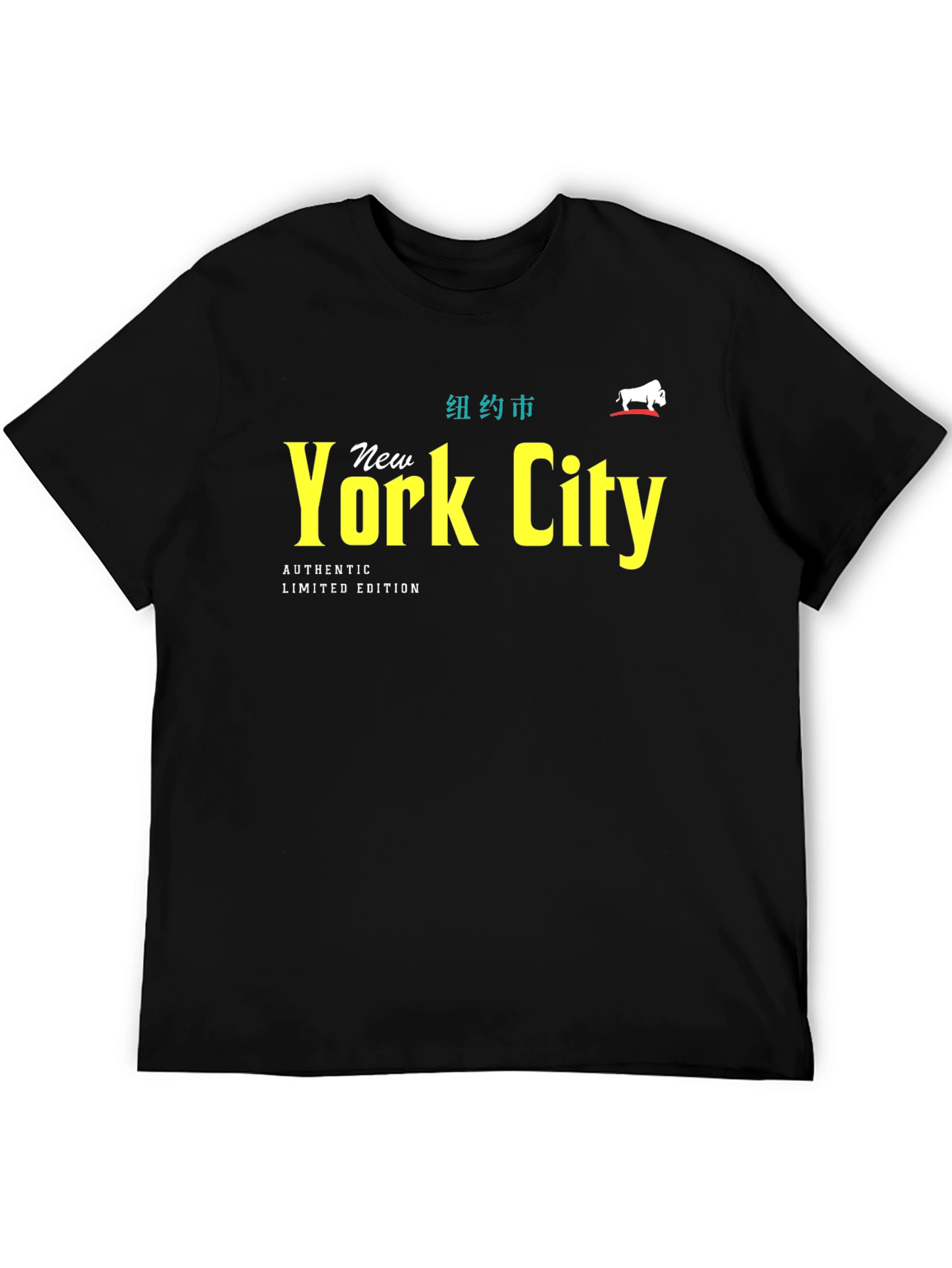 Black New York City Graphic Tee view 5