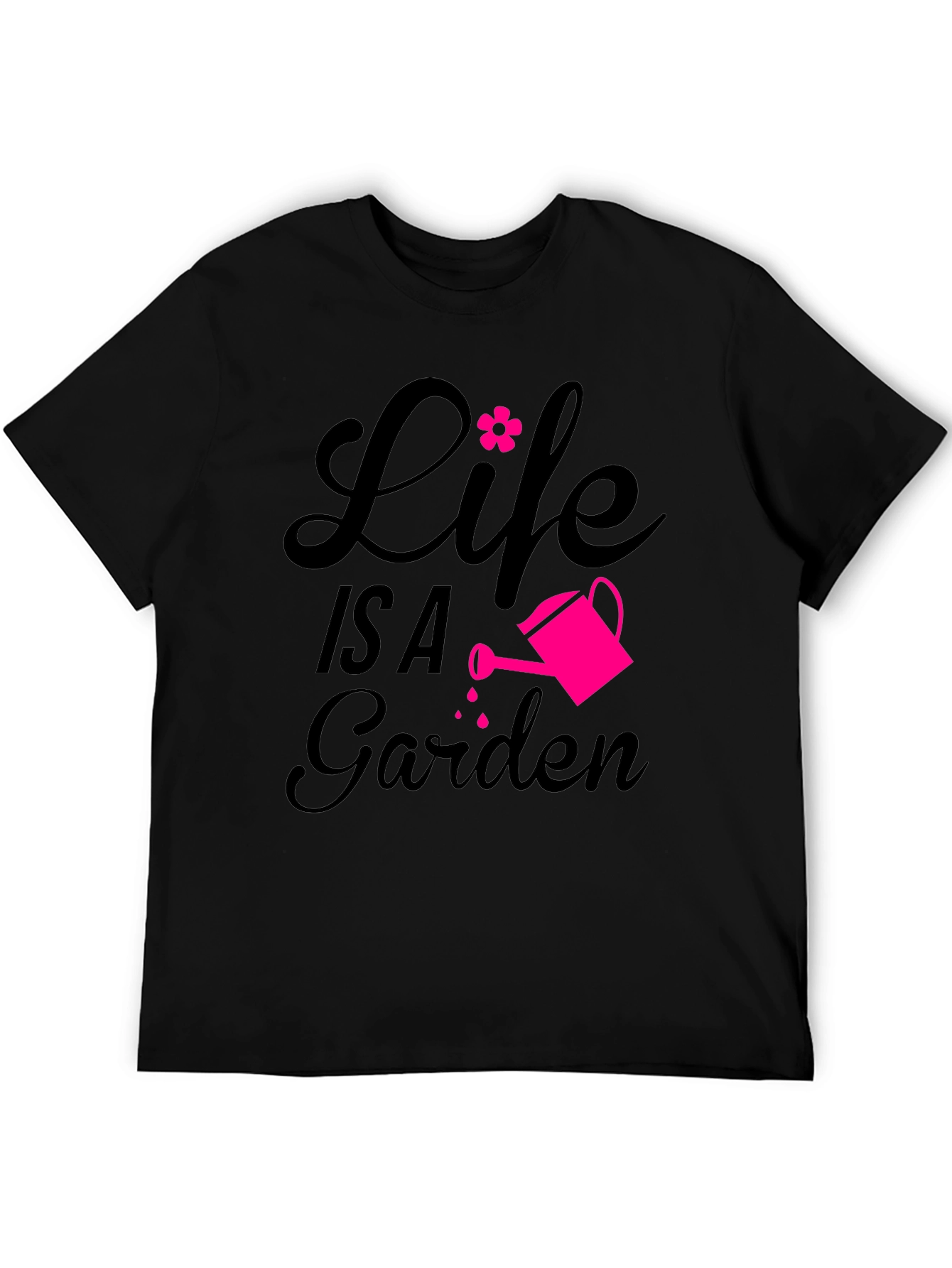 Black Life is a Garden Graphic Tee view 5
