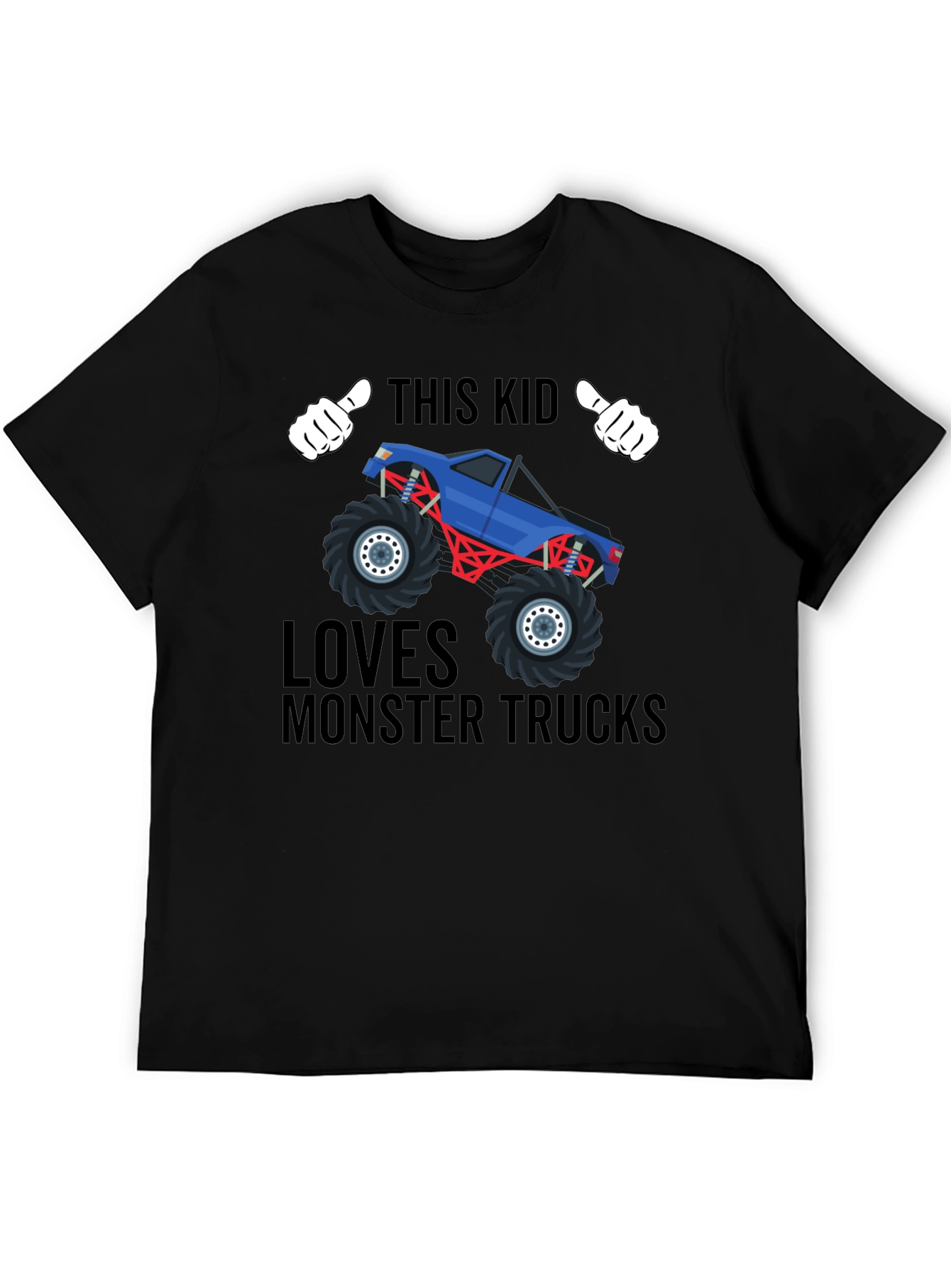 Monster Truck Kid's T-Shirt - 5