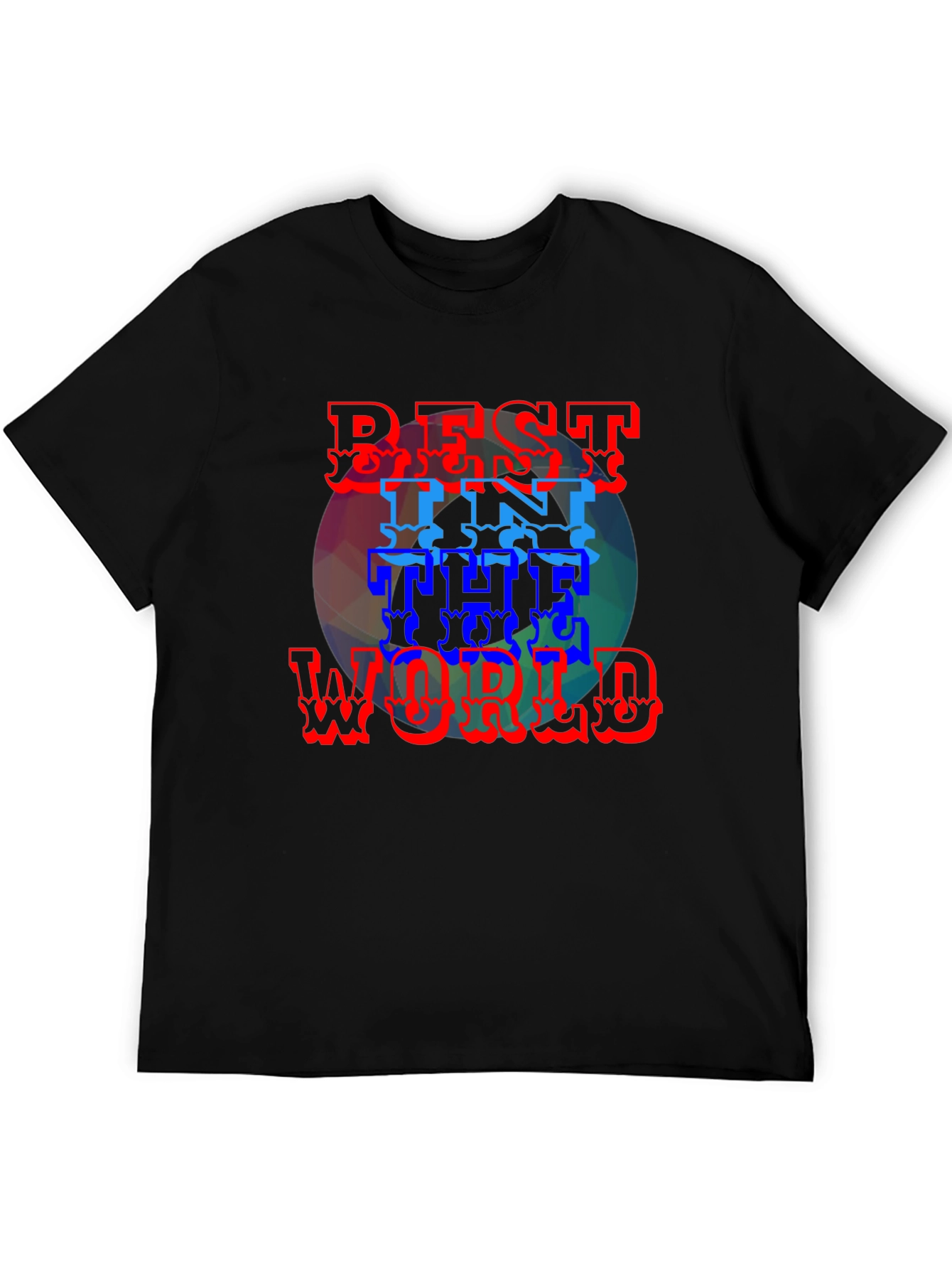 Black Best In The World Graphic Tee view 5