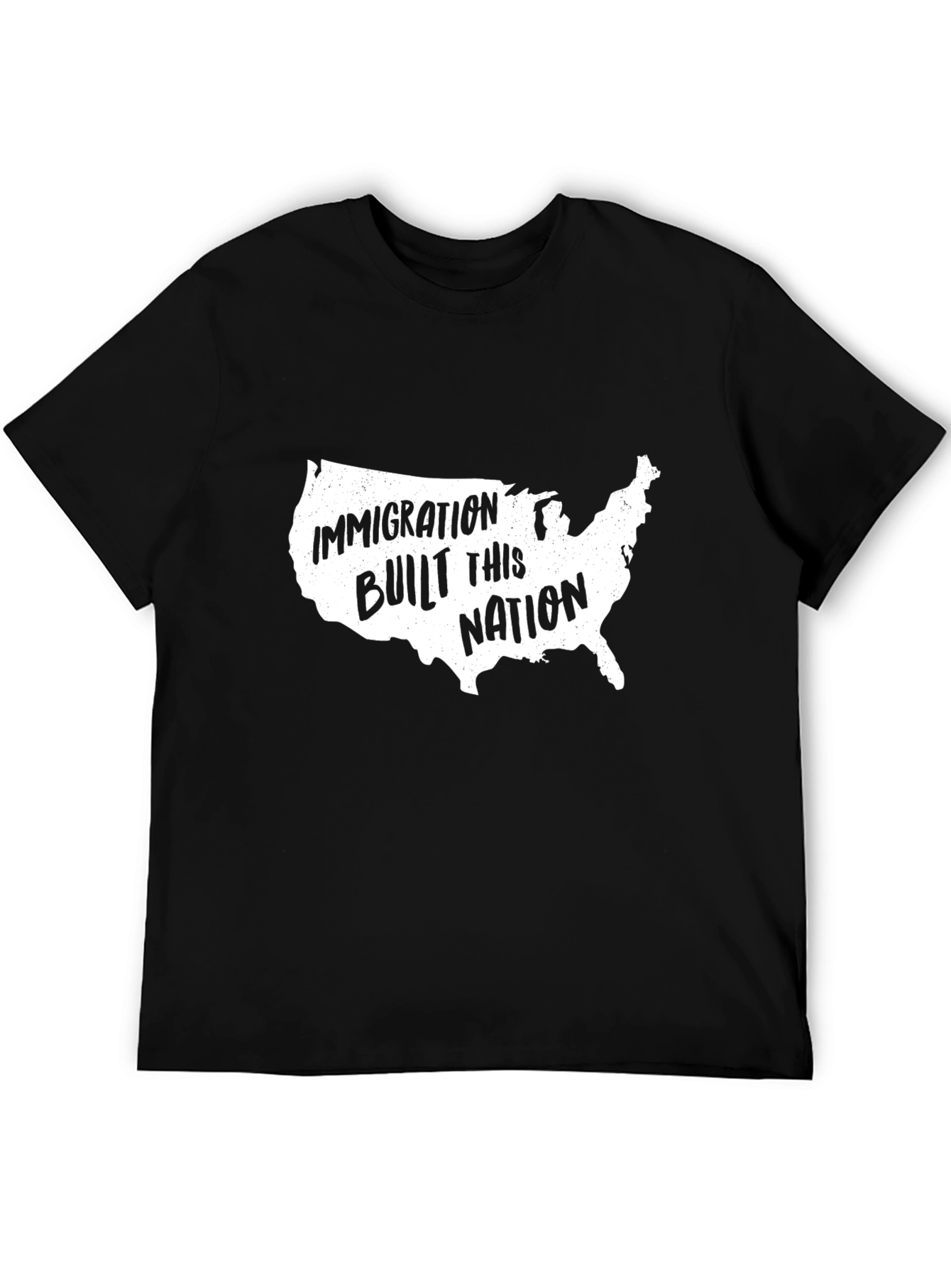 Black Immigration Built This Nation T-Shirt view 5