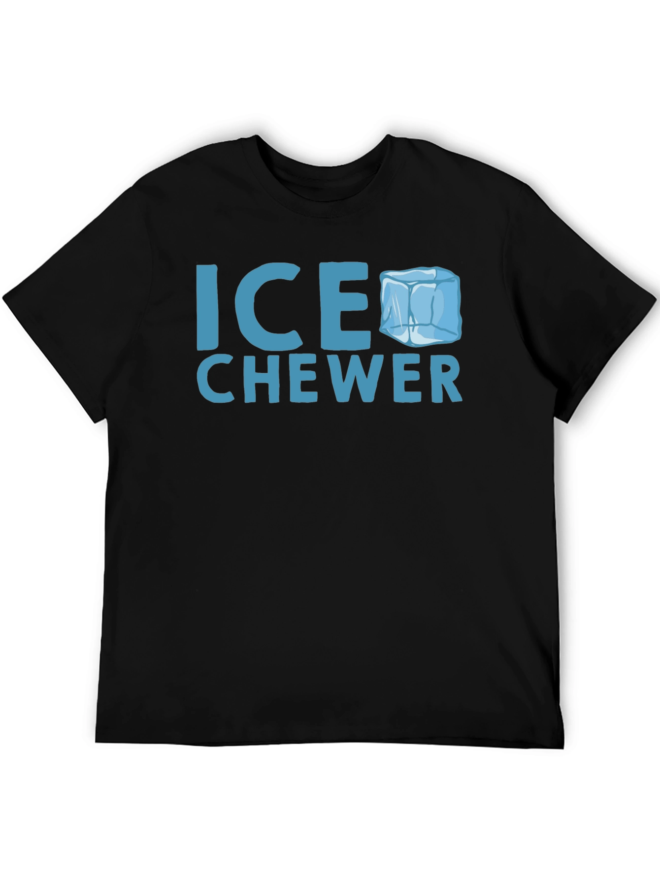 Black Ice Chewer Graphic Tee - Funny T-Shirt view 5