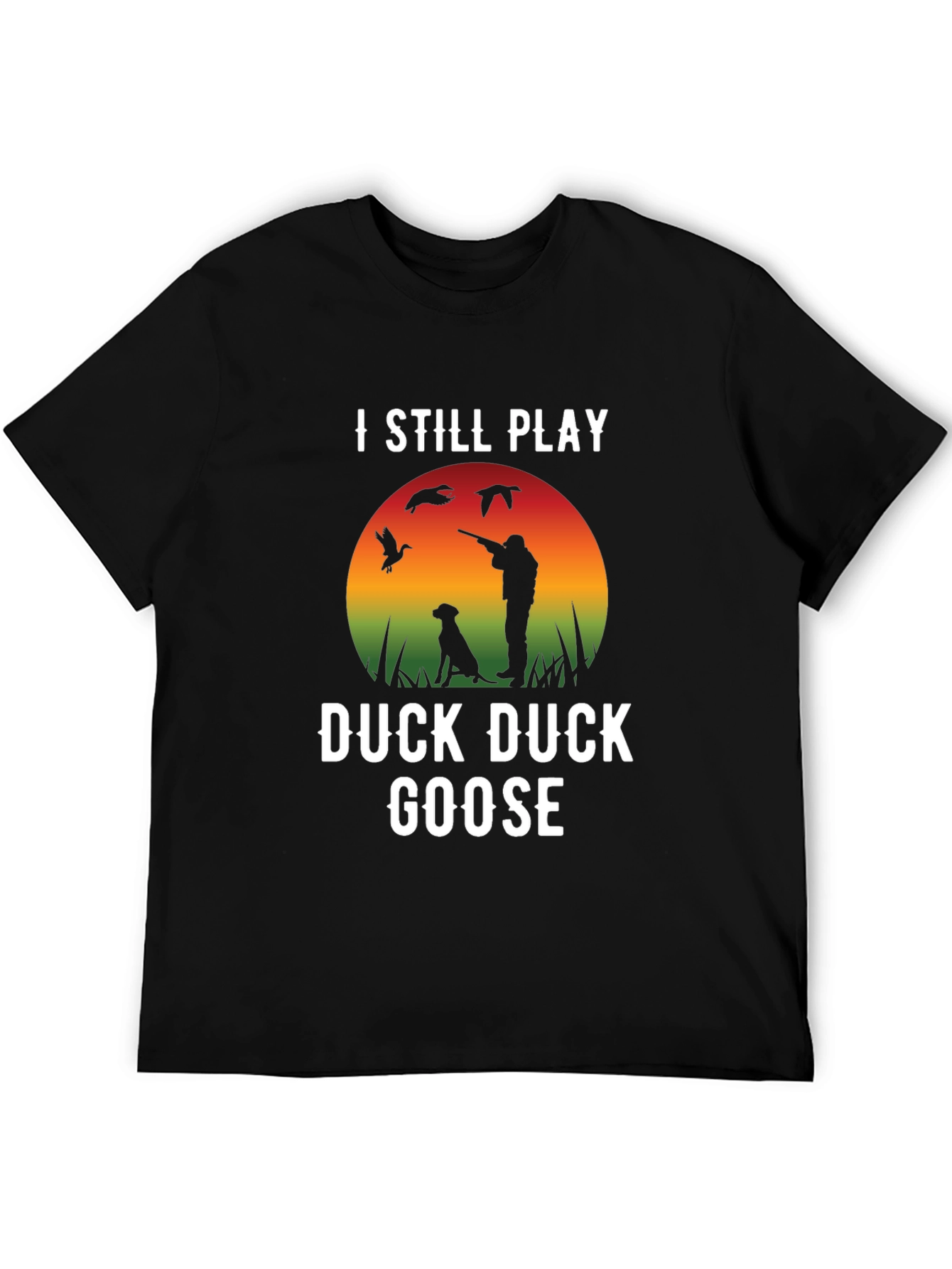 Black Duck Duck Goose Hunting T-Shirt view 5