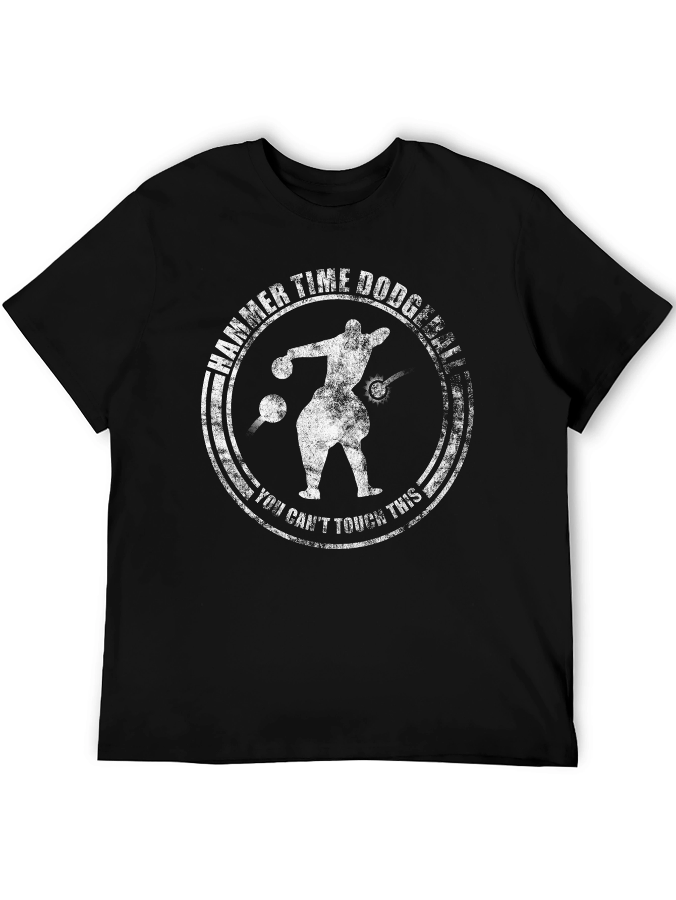 Black Hammer Time Dodgeball T-Shirt view 5