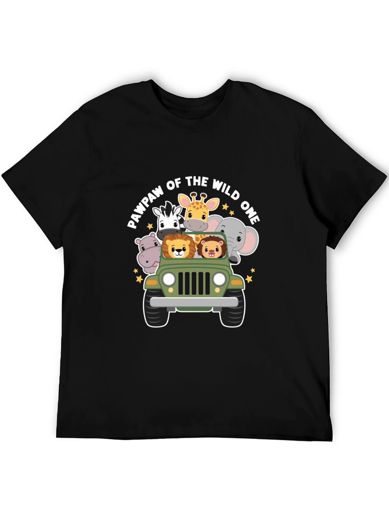 Black Pawpaw of the Wild One Safari T-Shirt view 5