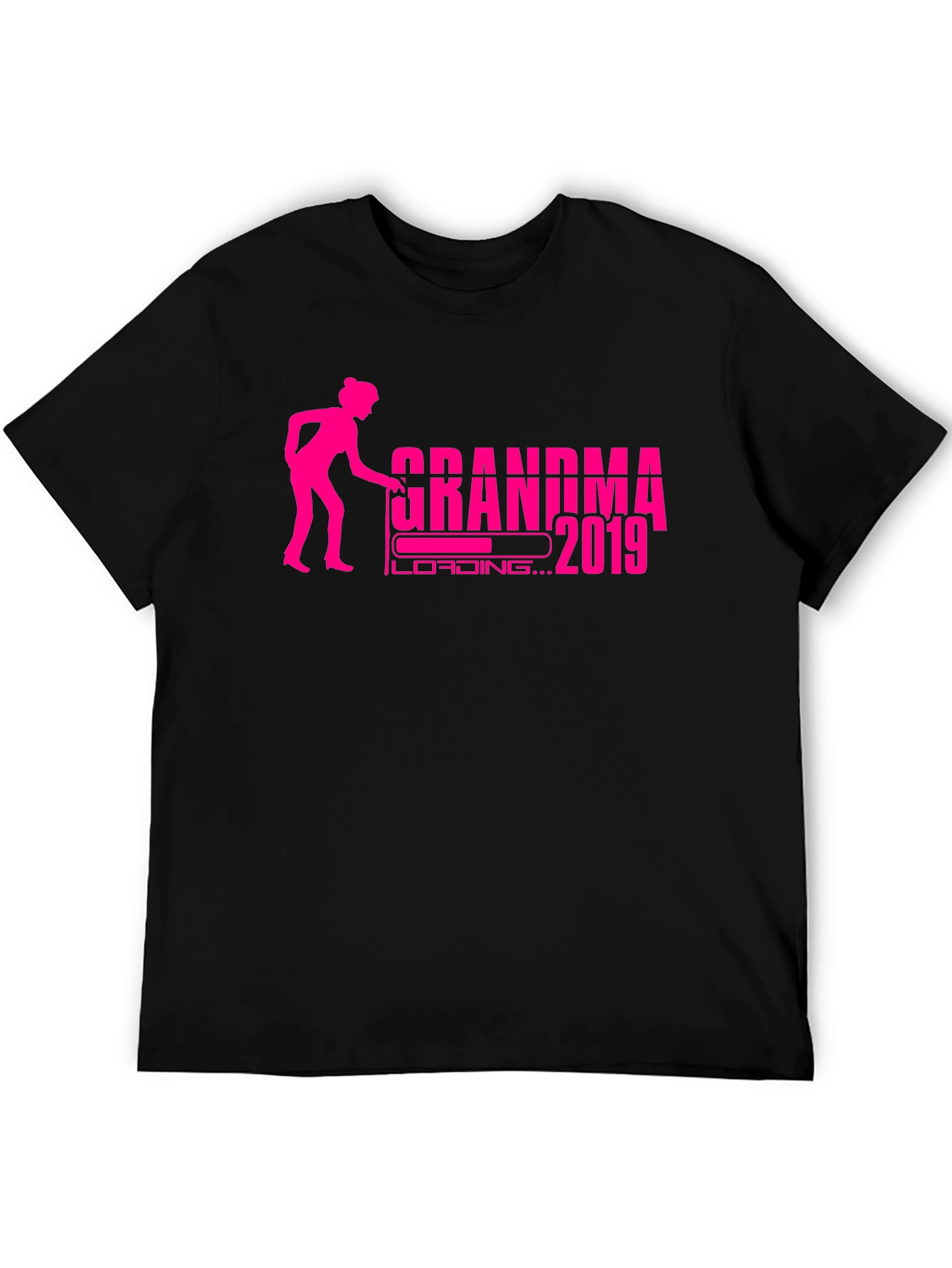 Black Grandma Loading 2019 Graphic T-Shirt view 5