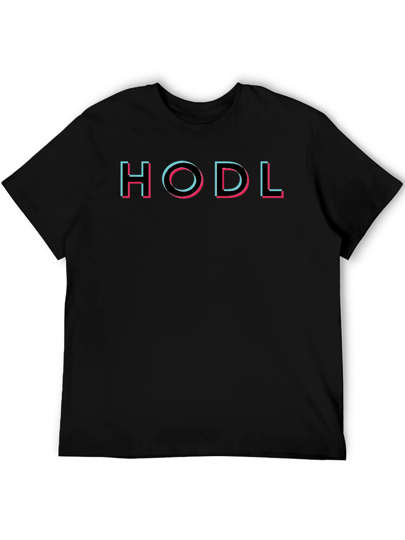 Black HODL Crypto T-Shirt - Stay Strong, Keep Your Assets! view 5