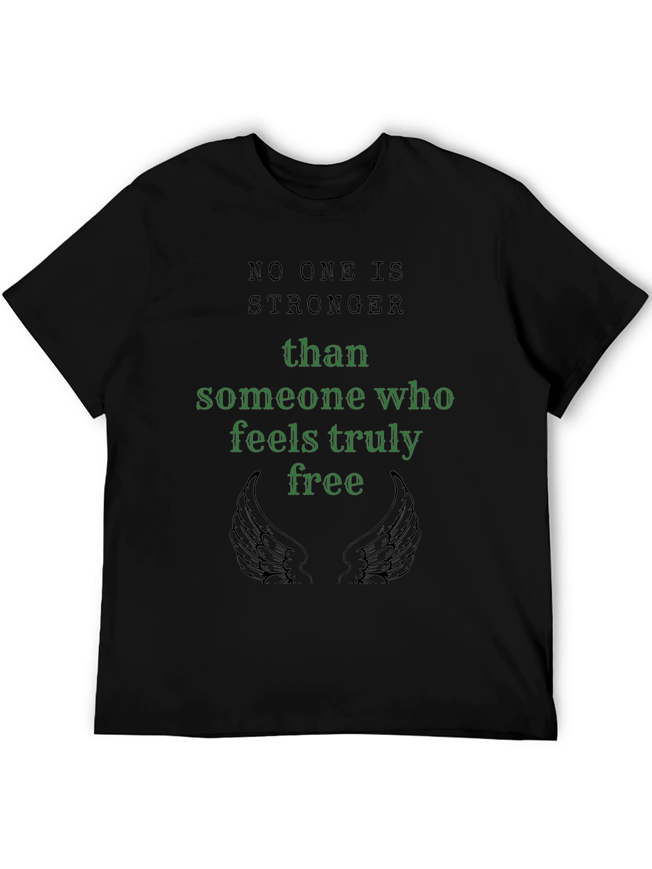 Freedom Wings T-Shirt: Empowering Message Tee - 5
