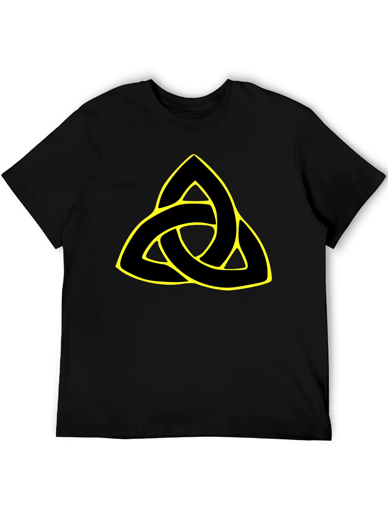 Black Celtic Knot Black T-Shirt view 5