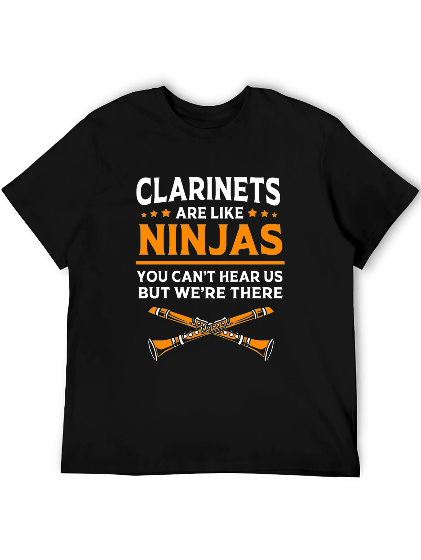 Black Clarinets are Like Ninjas T-Shirt view 5
