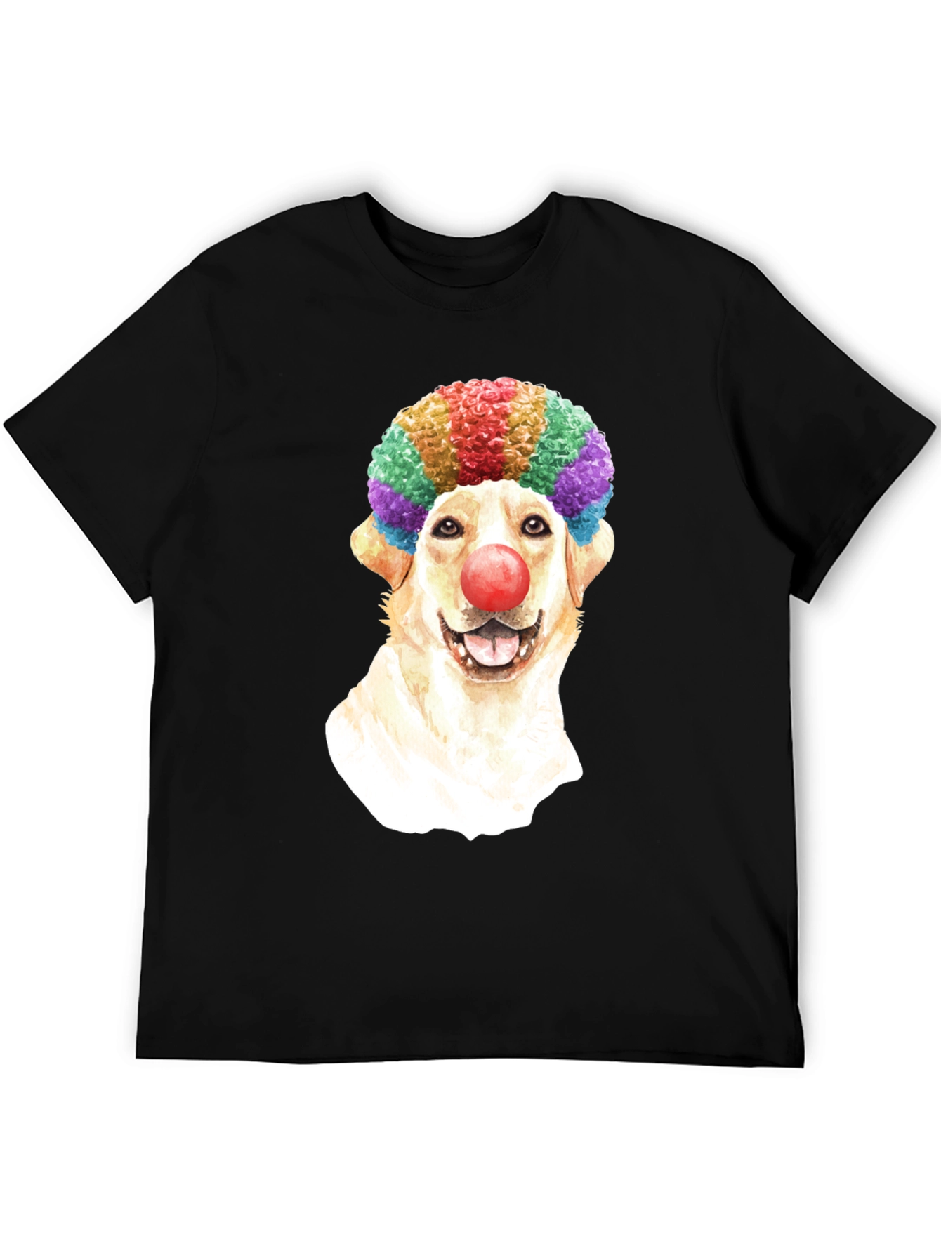 Black Clown Dog T-Shirt view 5