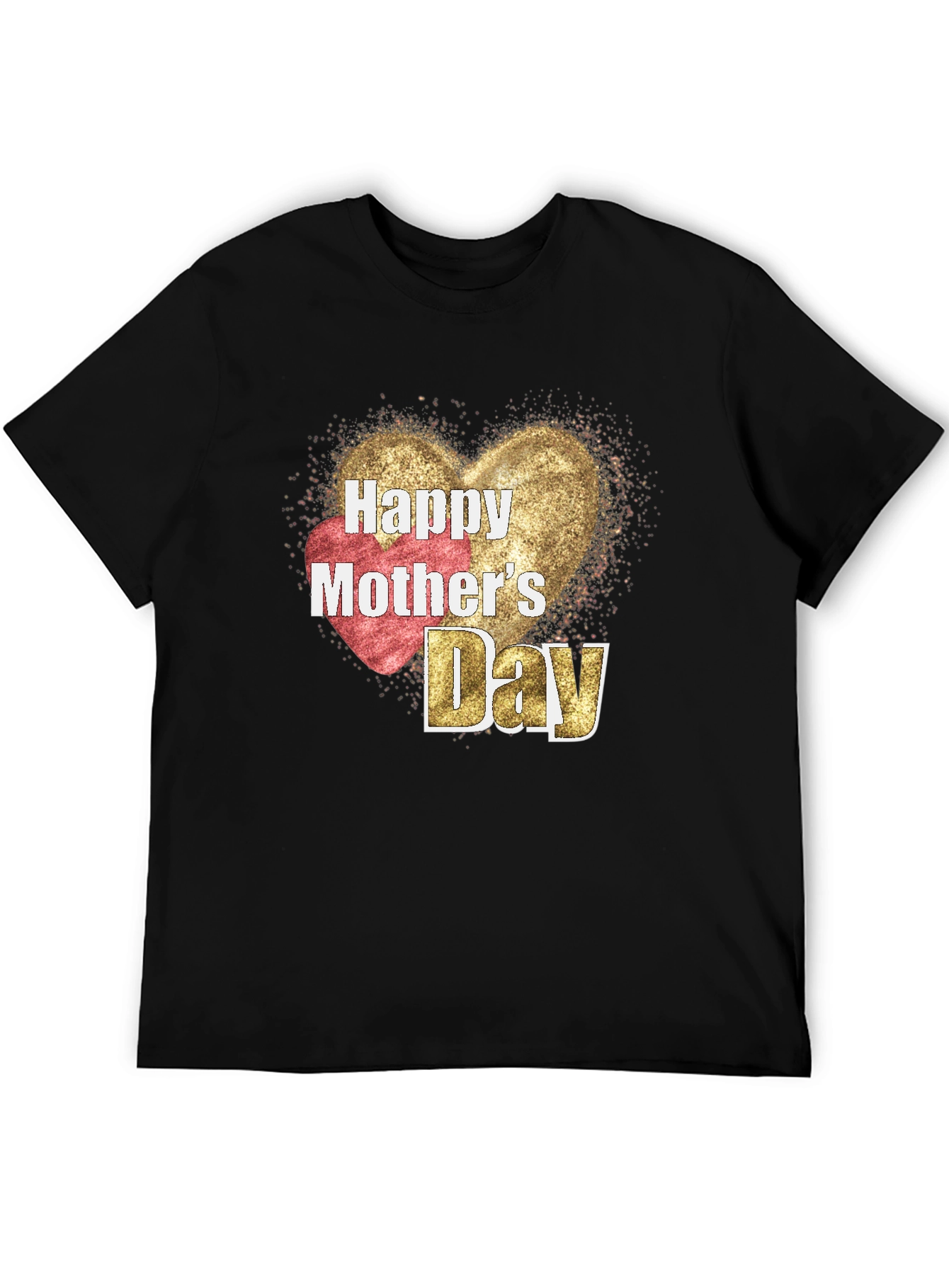 Black Happy Mother's Day Graphic Tee view 5