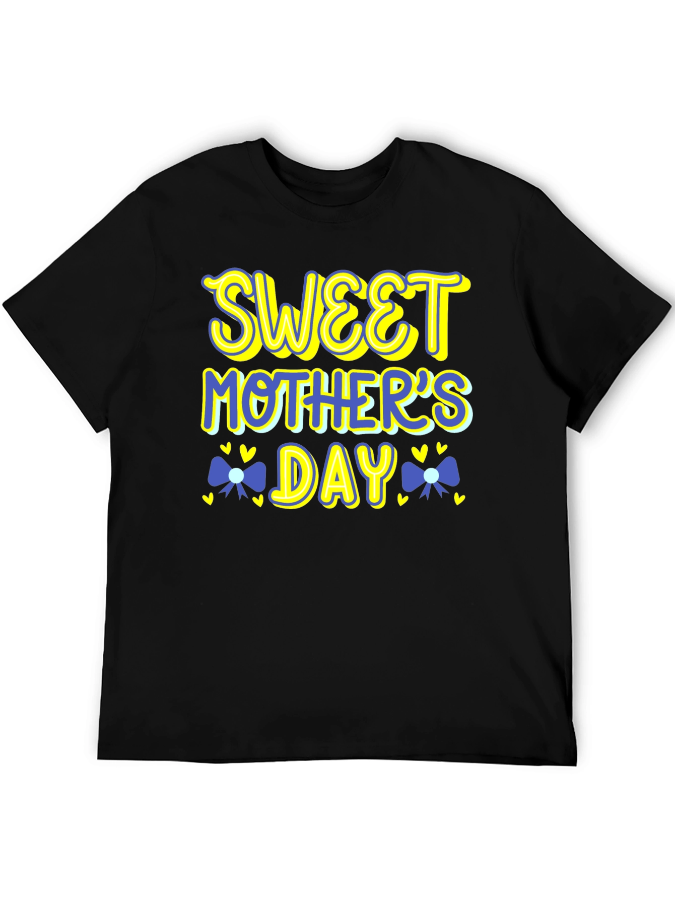 Black Sweet Mother's Day Graphic Tee view 5